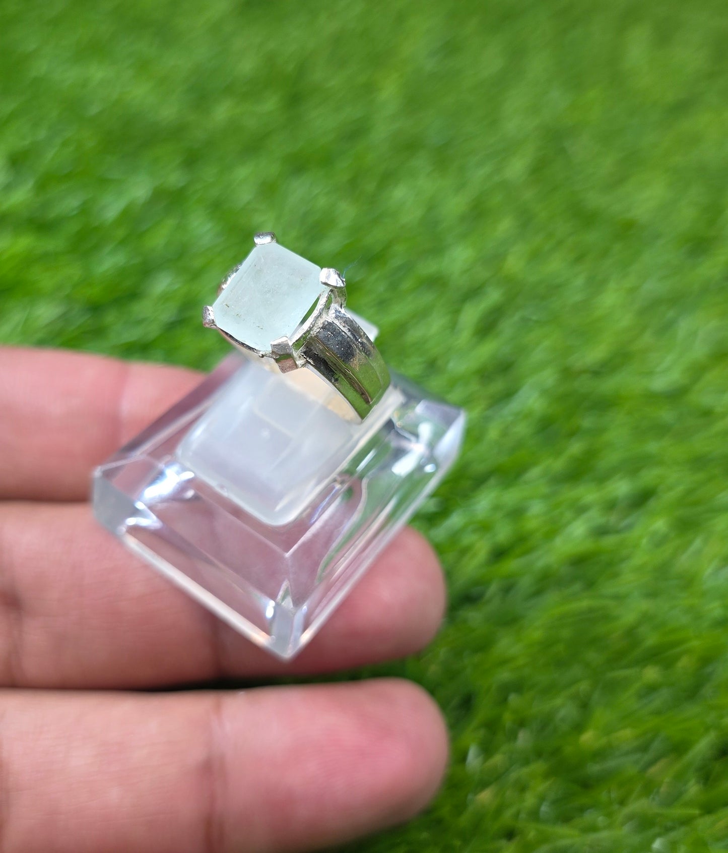 Premium Quality Aquamarine Ring