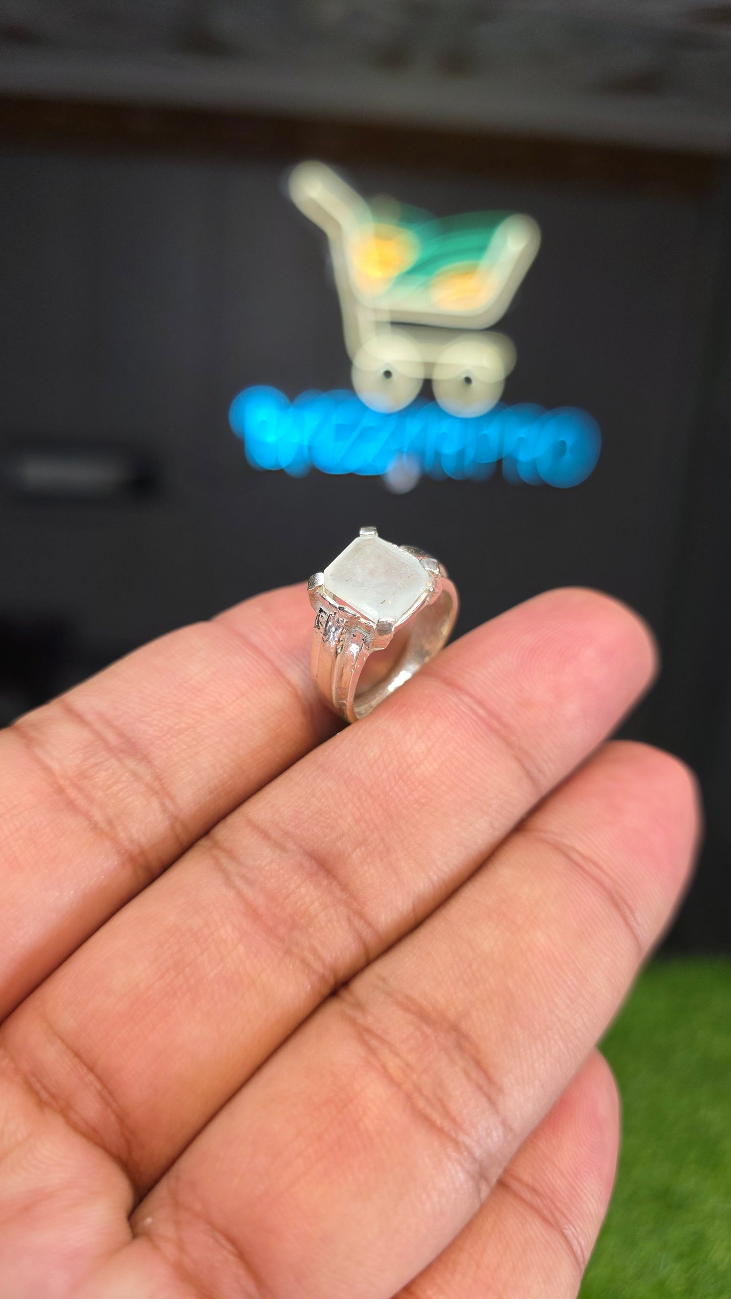 Premium Quality Aquamarine Ring
