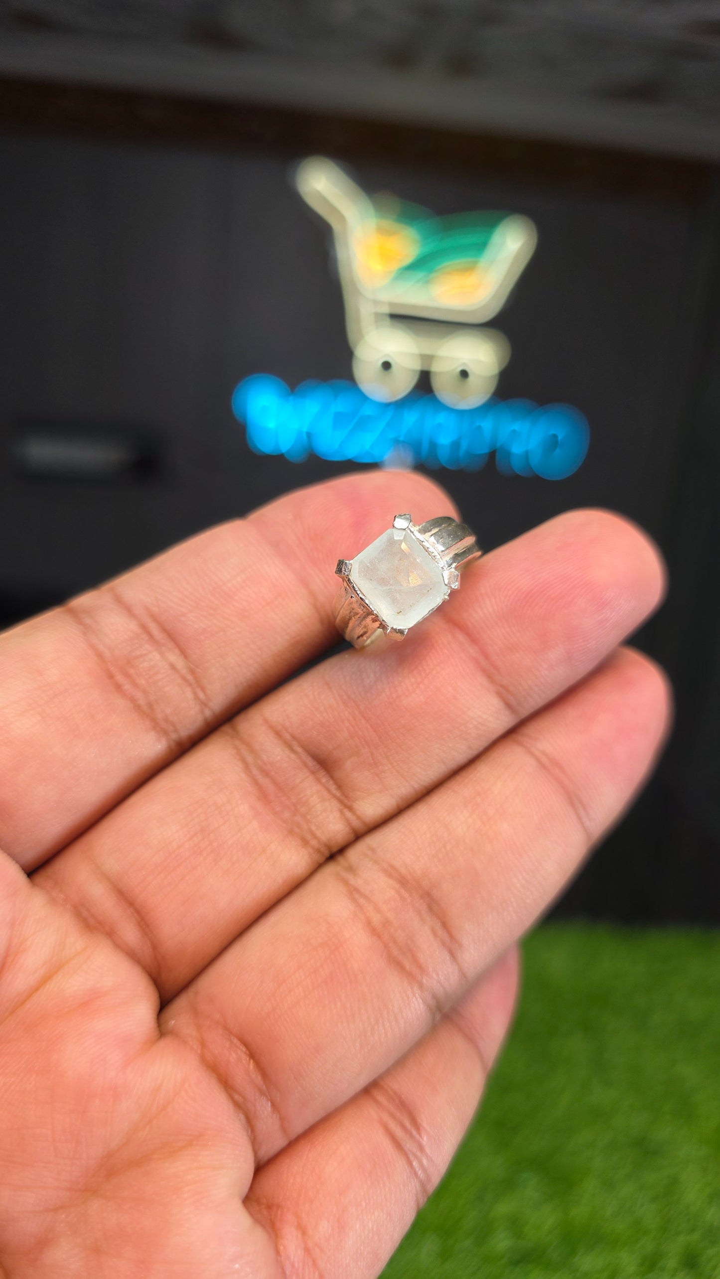 Premium Quality Aquamarine Ring