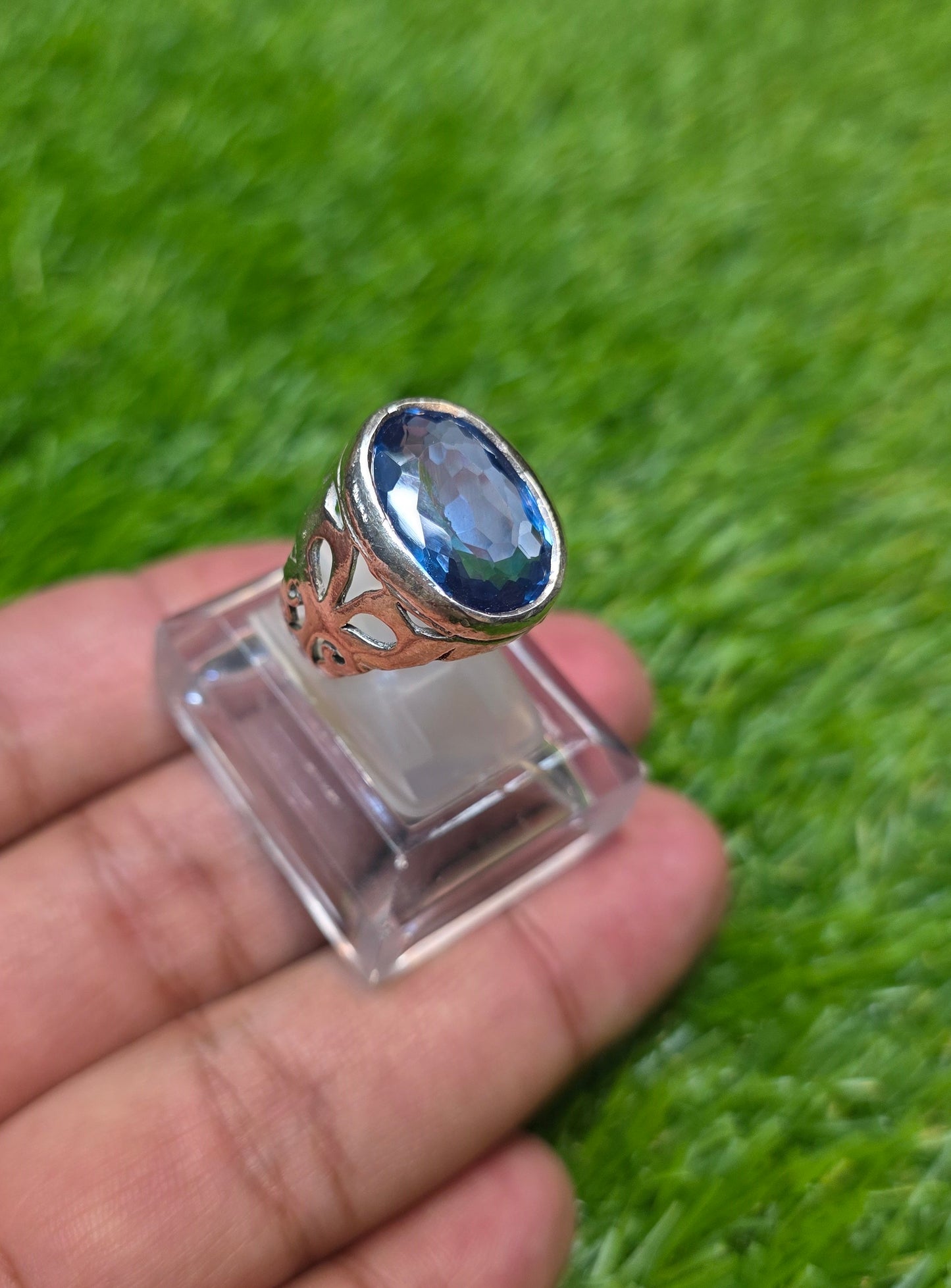 Premium Quality Marka Neelam Ring