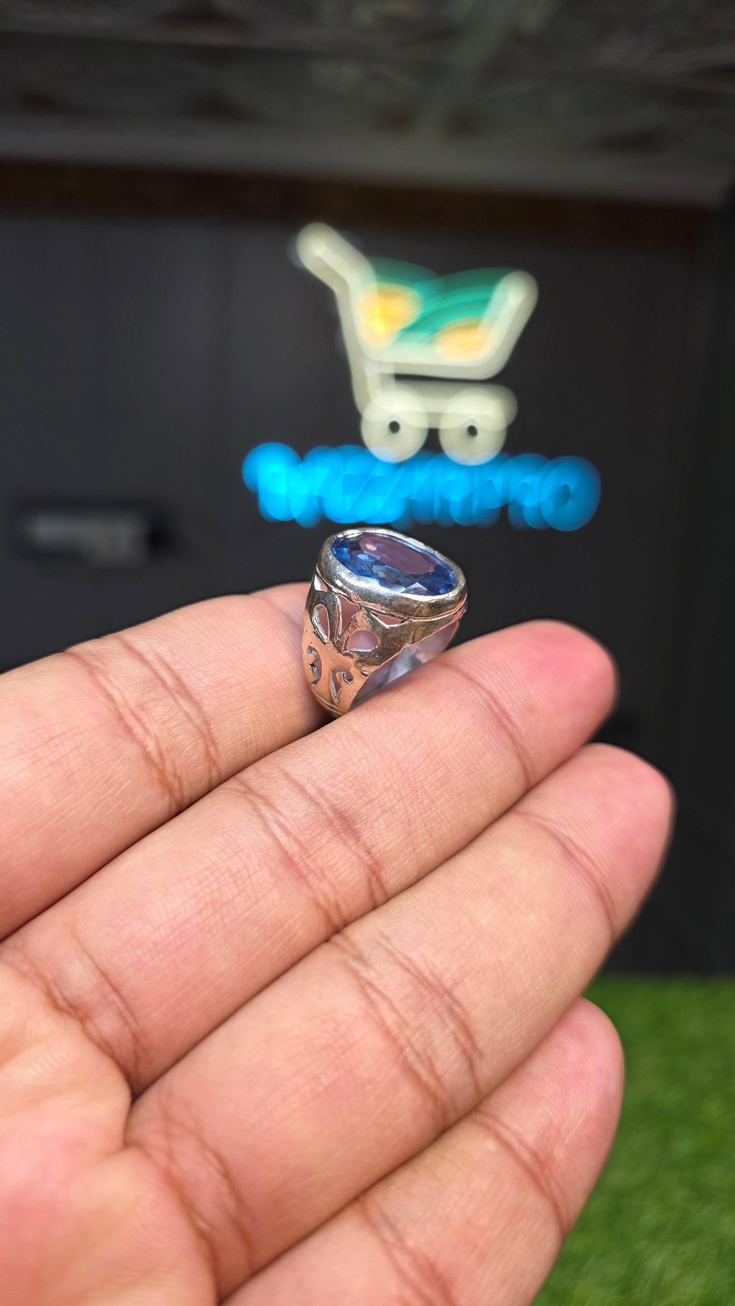 Premium Quality Marka Neelam Ring