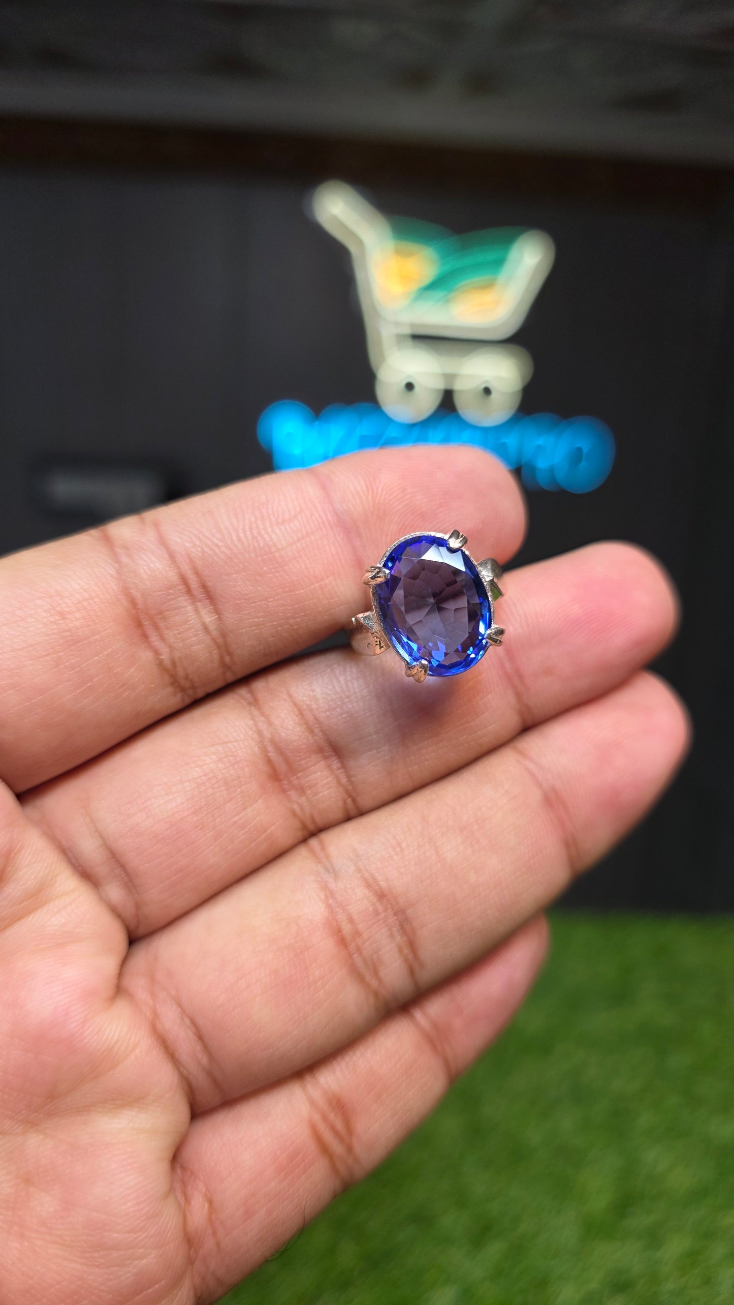 Premium Quality Marka Neelam Ring