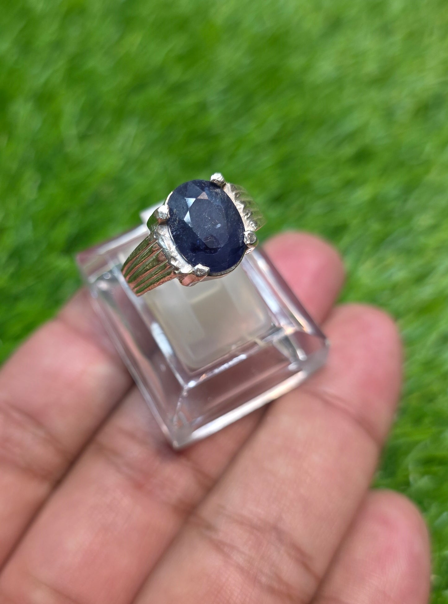 Premium Quality Neelam Ring