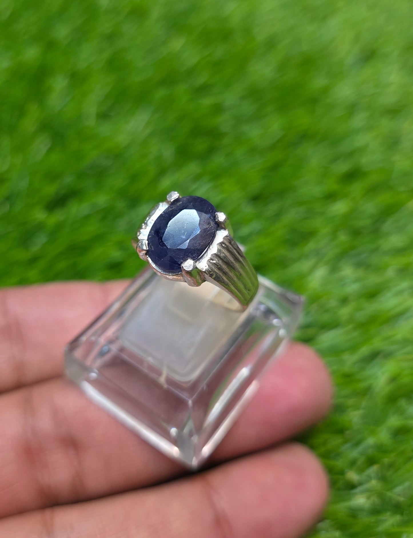 Premium Quality Neelam Ring