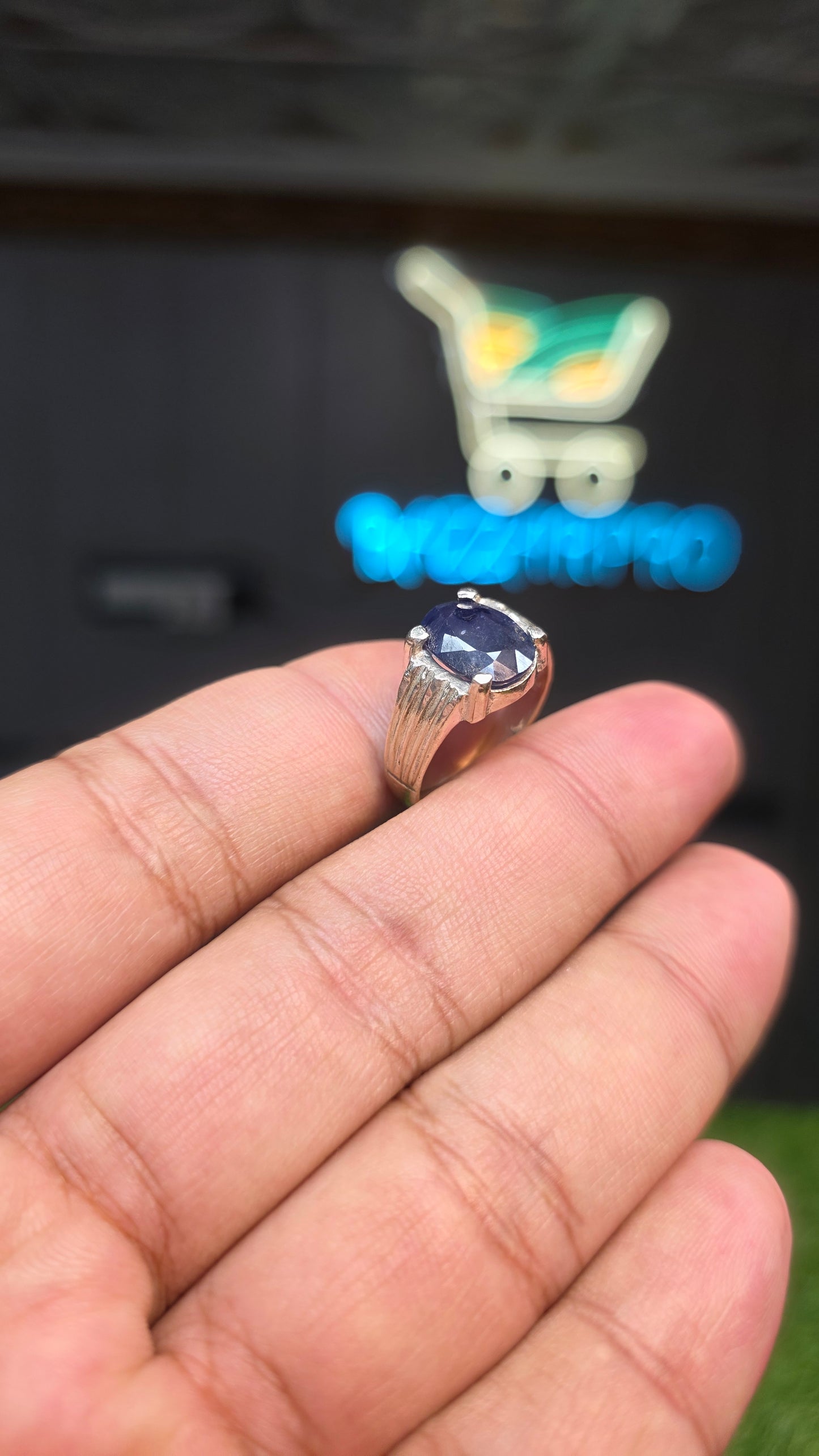 Premium Quality Neelam Ring