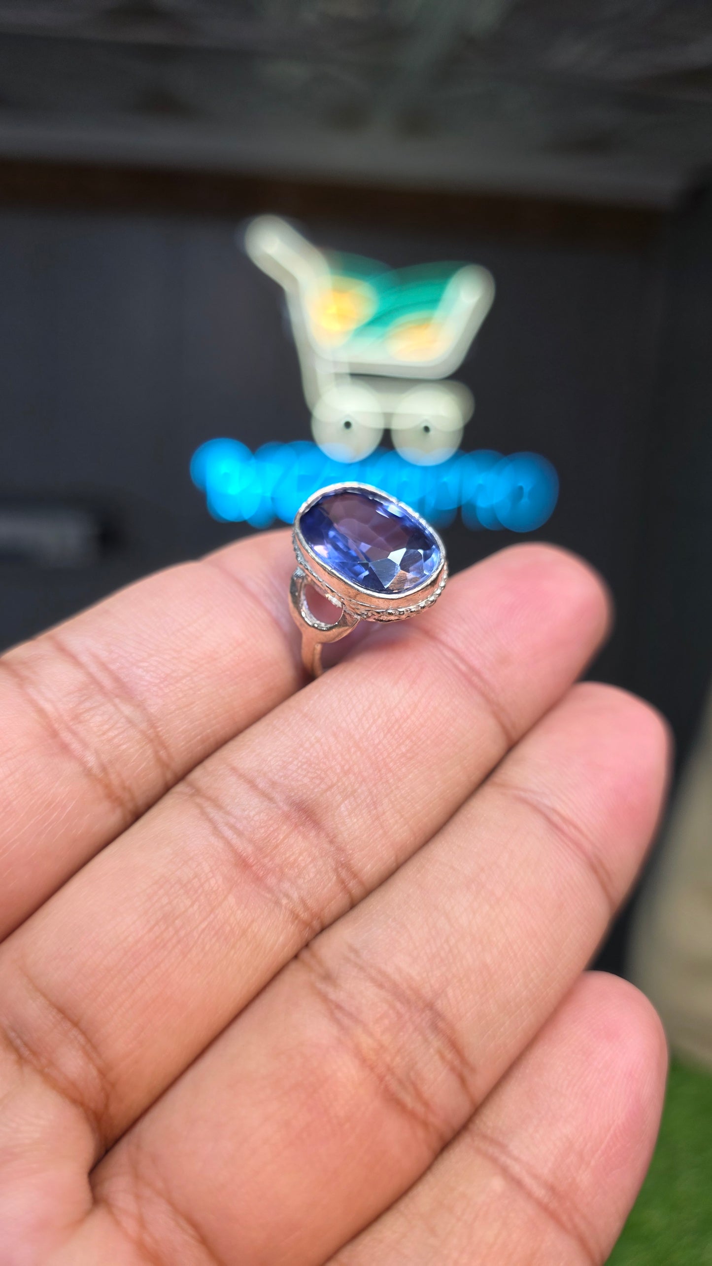 Premium Quality Marka Neelam Ring