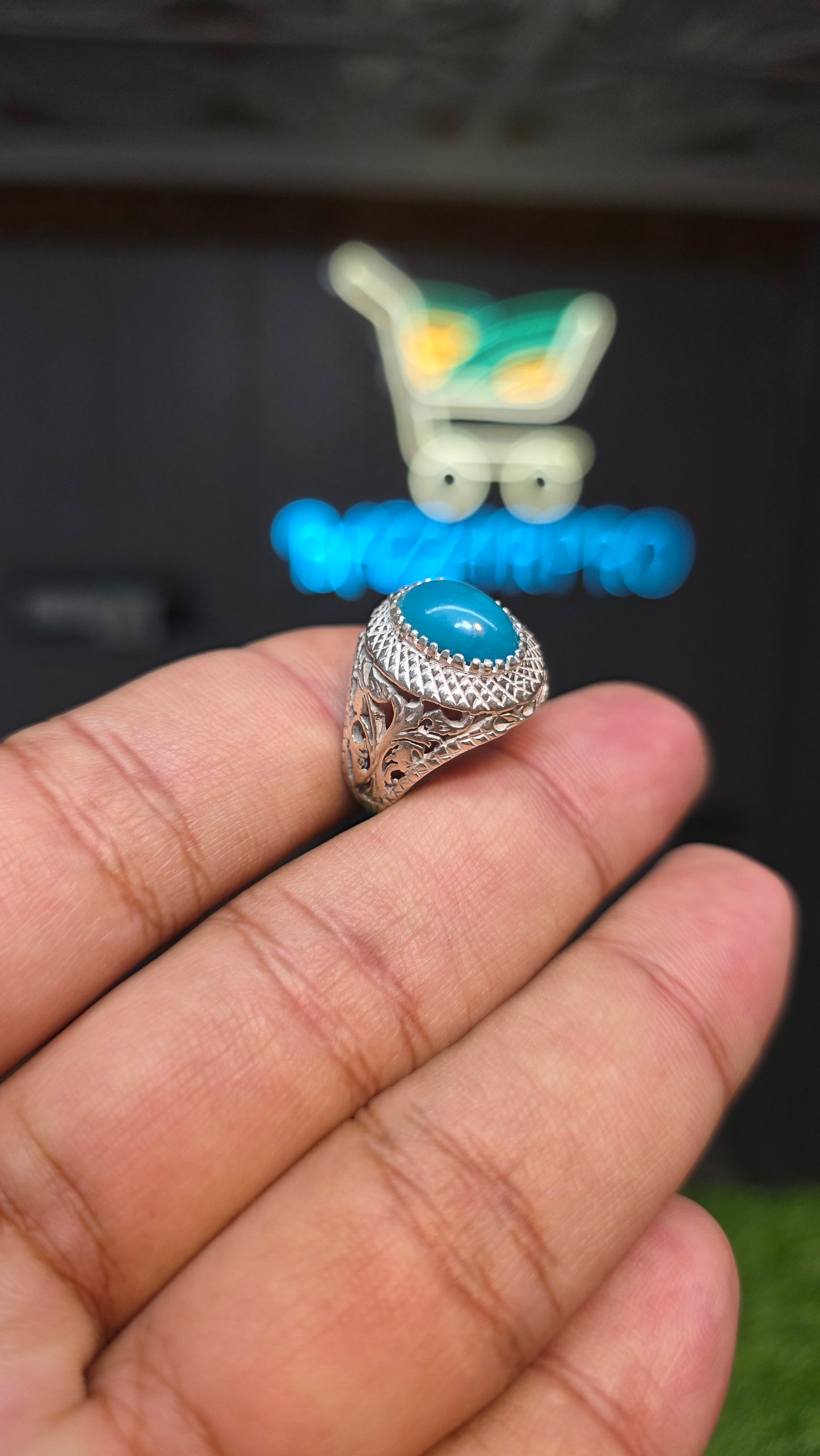 Premium Quality Feroza Ring