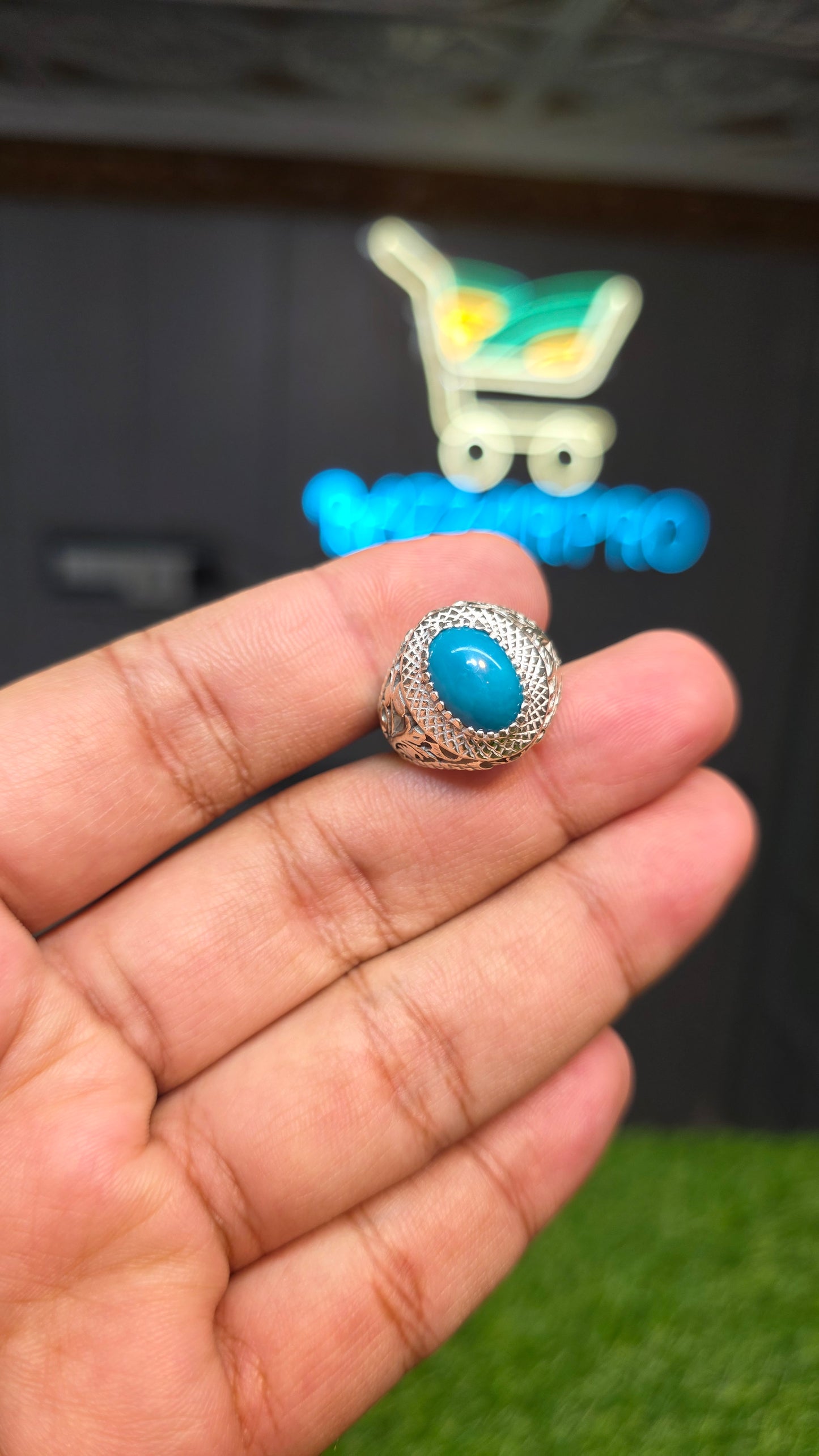 Premium Quality Feroza Ring