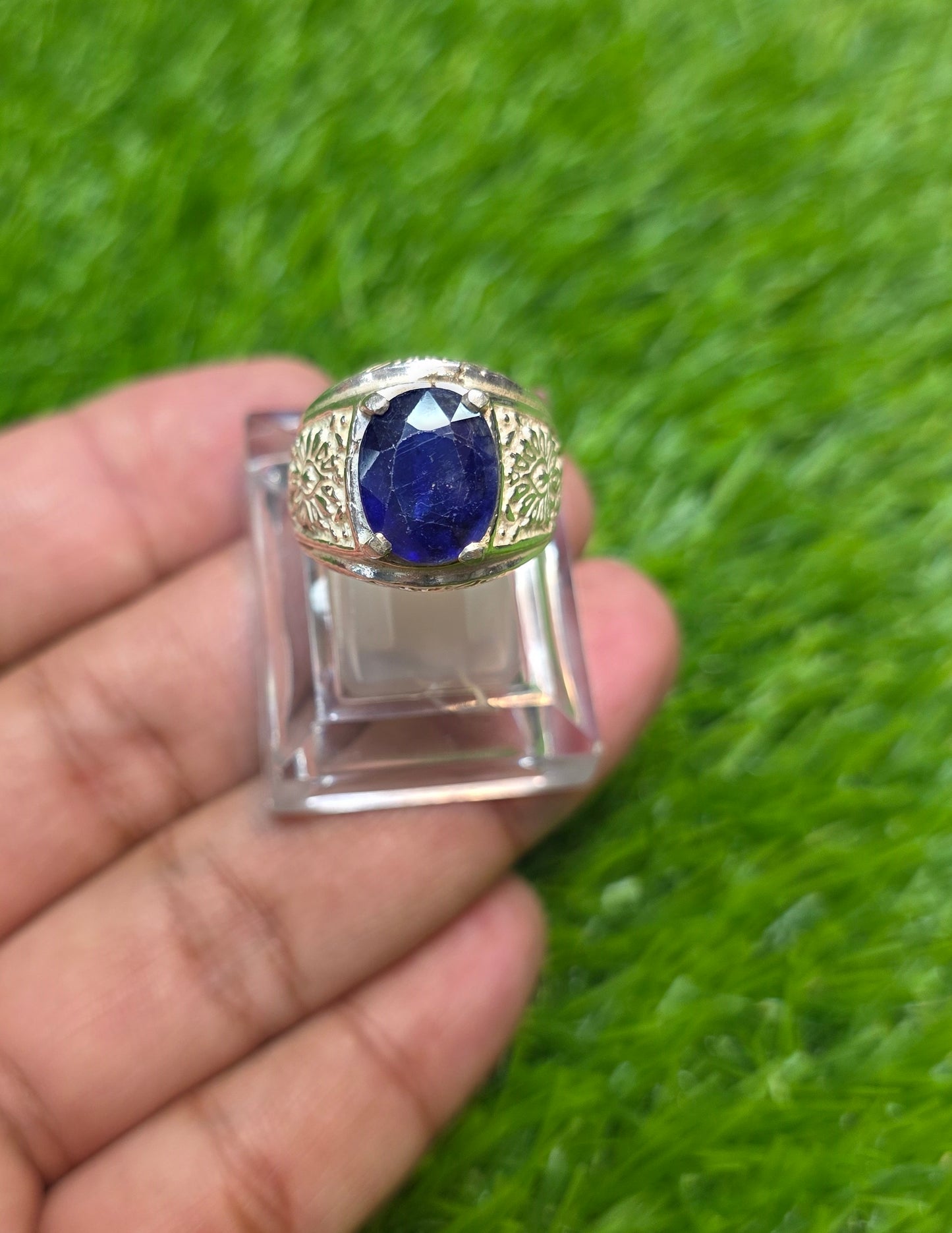 Premium Quality Neelam Ring