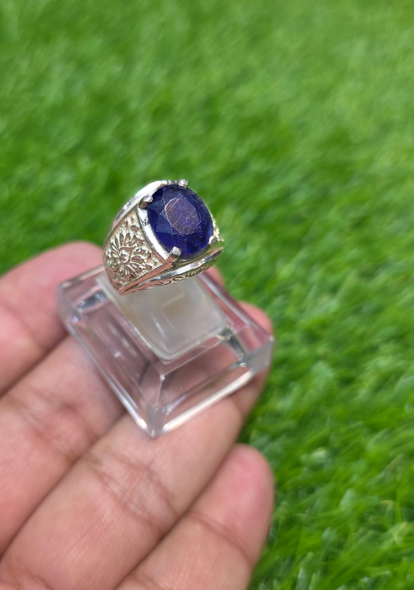 Premium Quality Neelam Ring