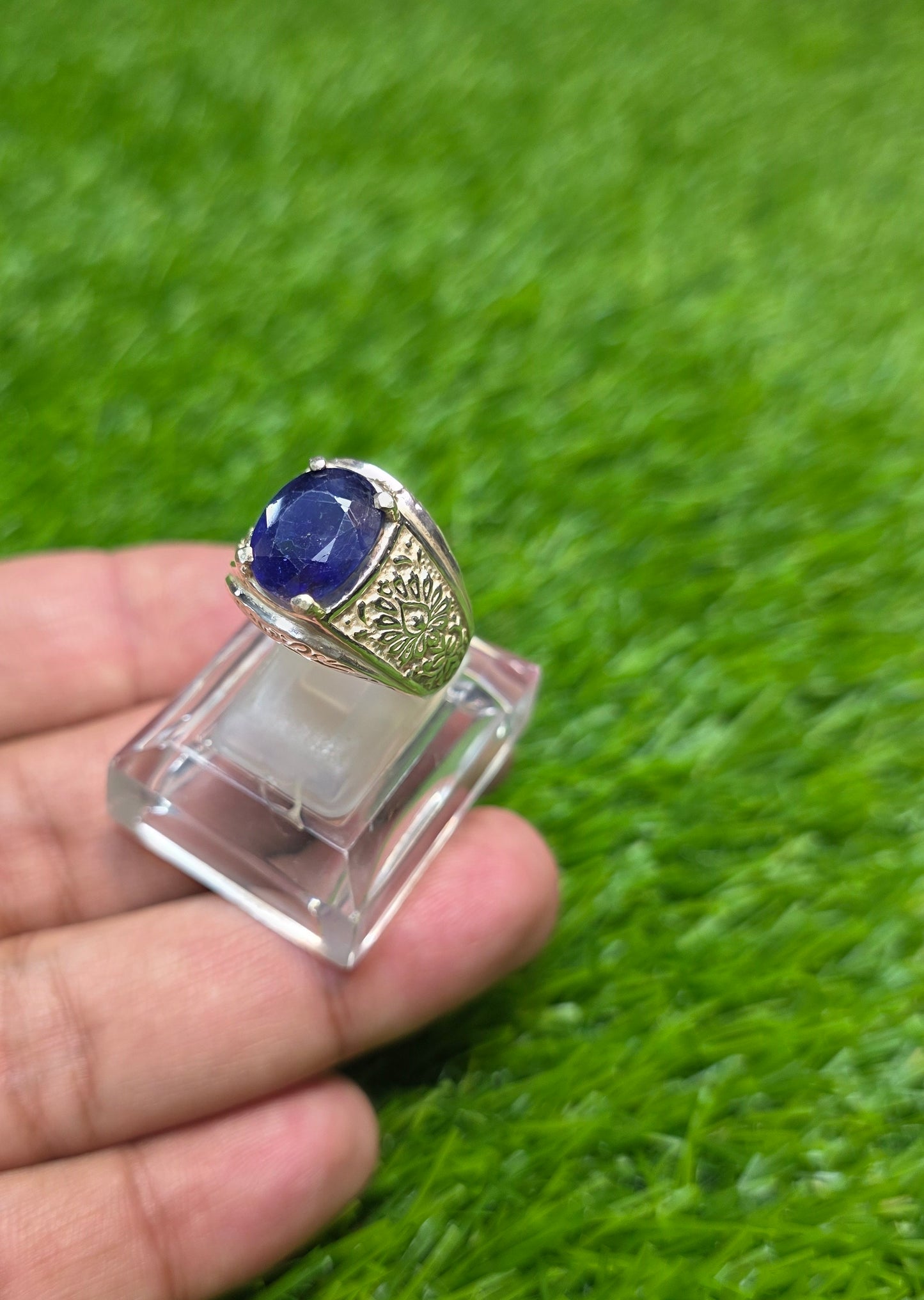 Premium Quality Neelam Ring