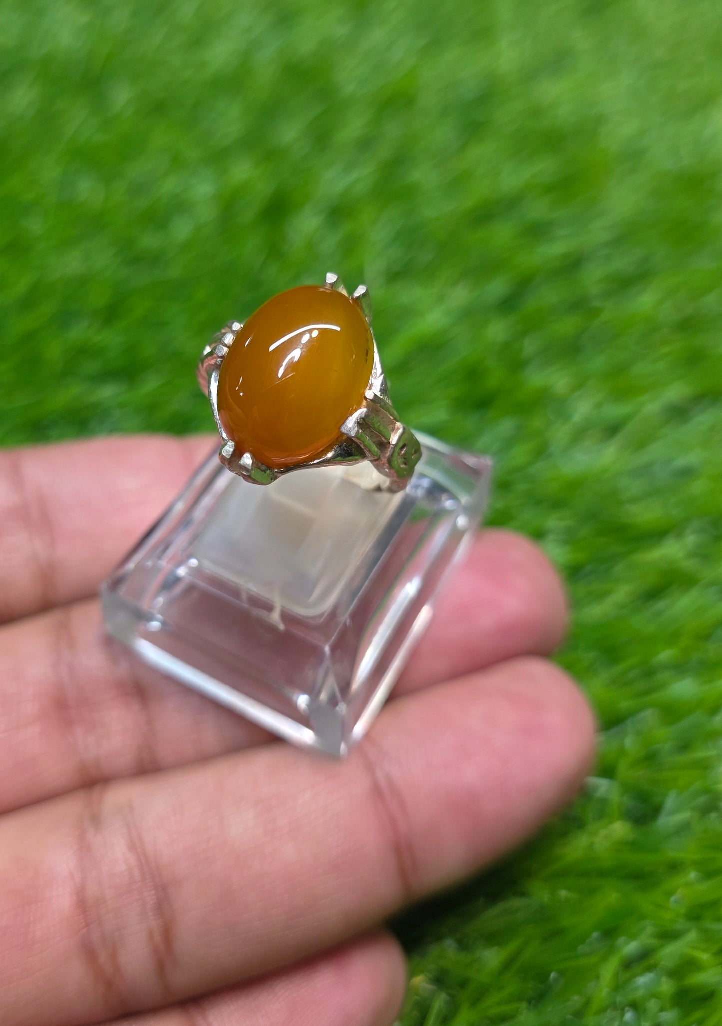 Premium Quality Zarad Aqeeq Ring