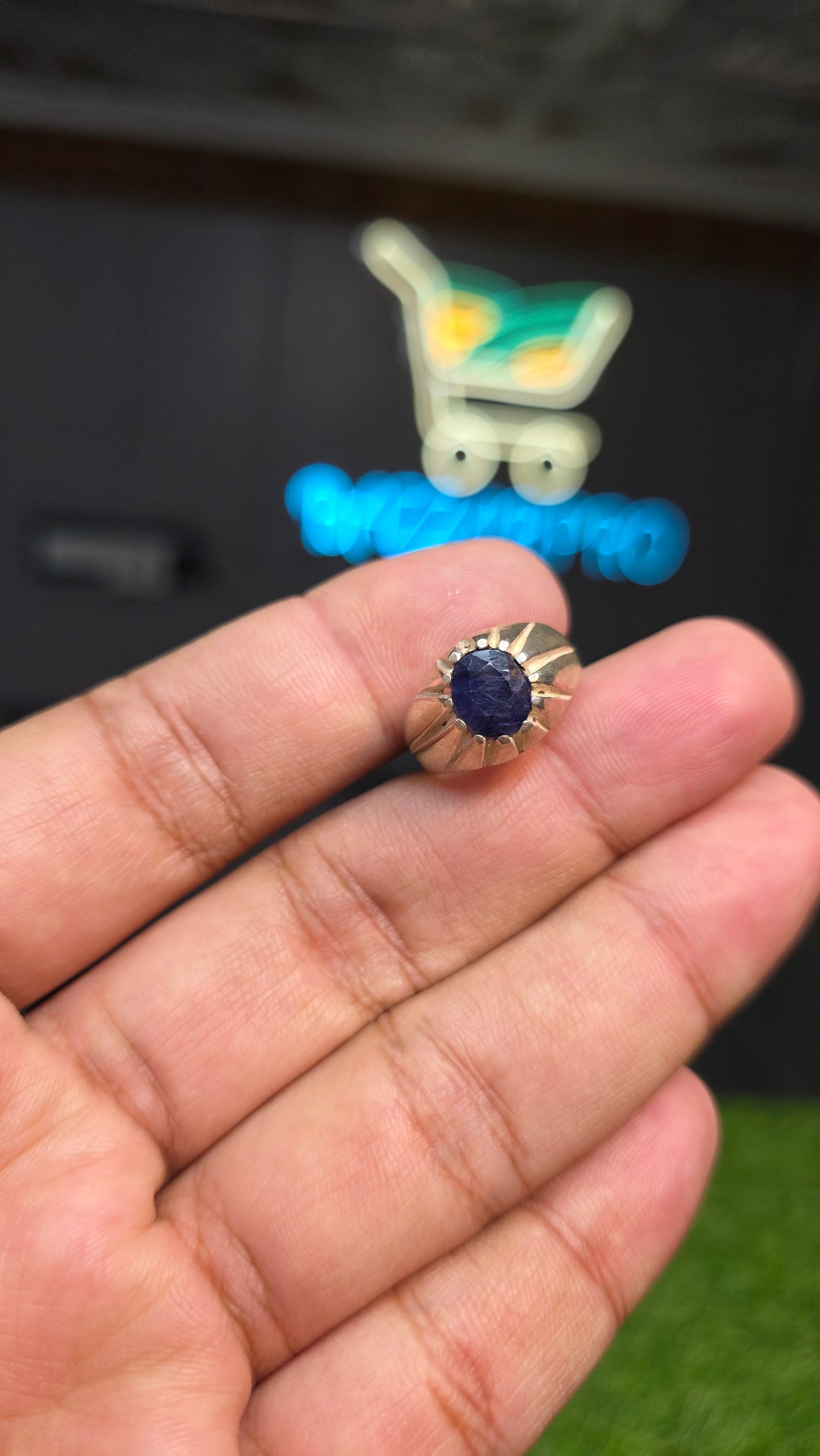 Premium Quality Neelam Ring