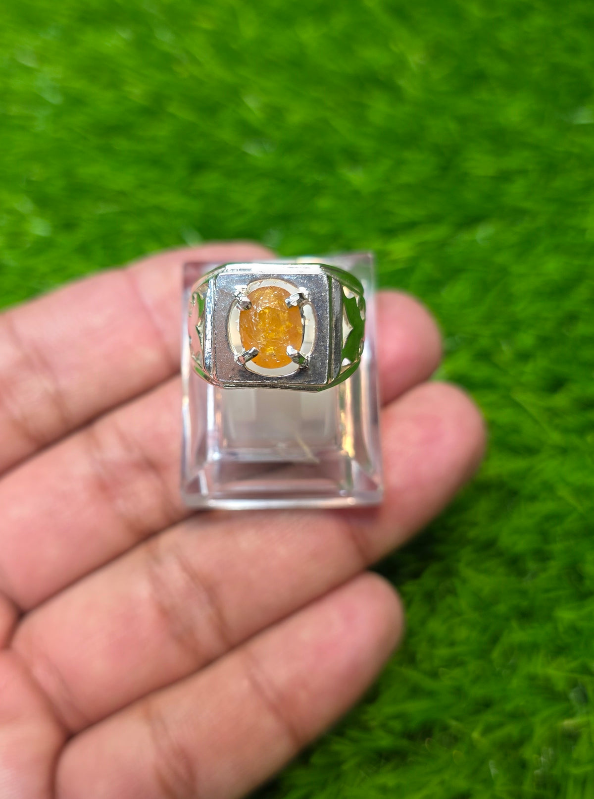 Premium Quality Pukhraj Ring