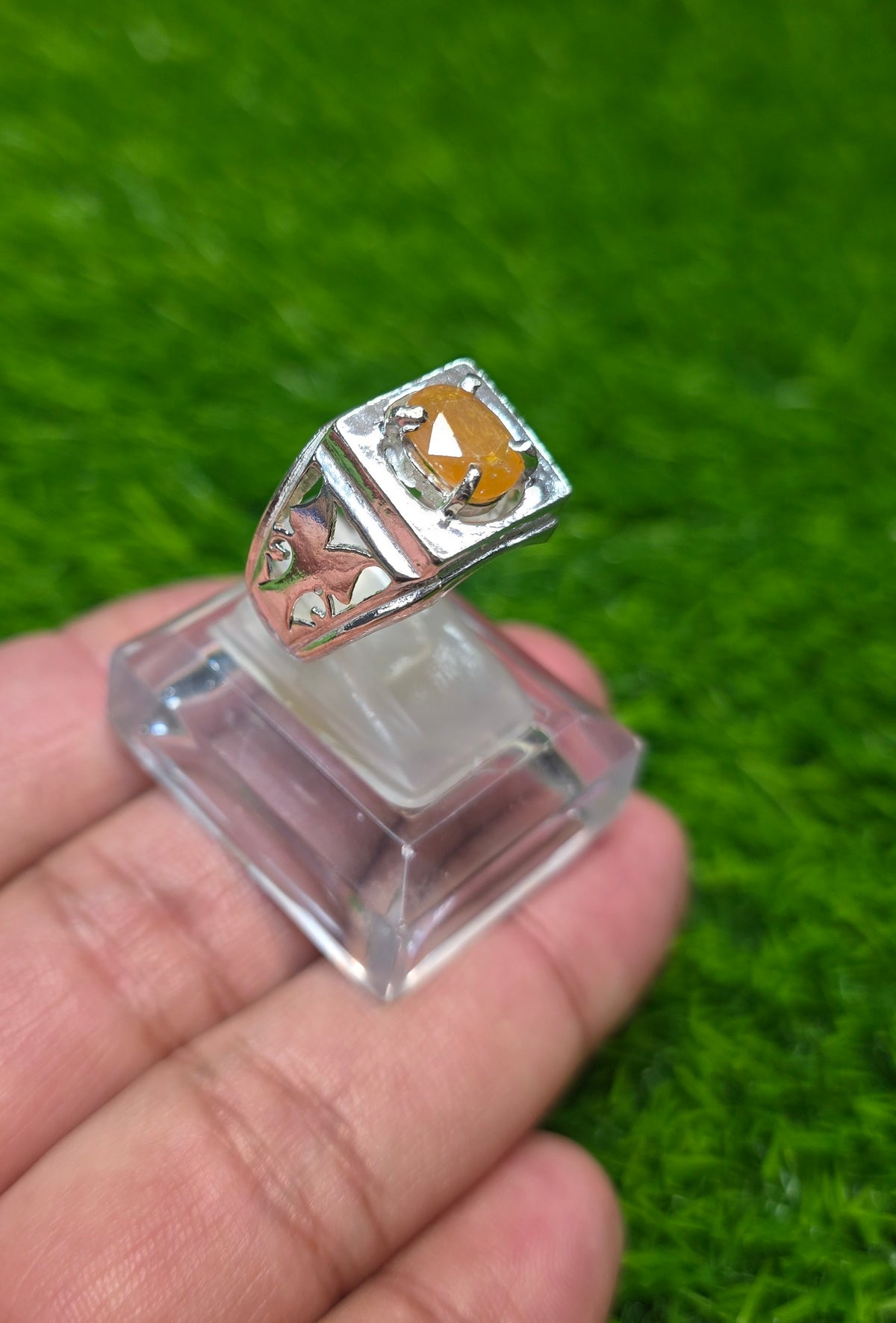 Premium Quality Pukhraj Ring