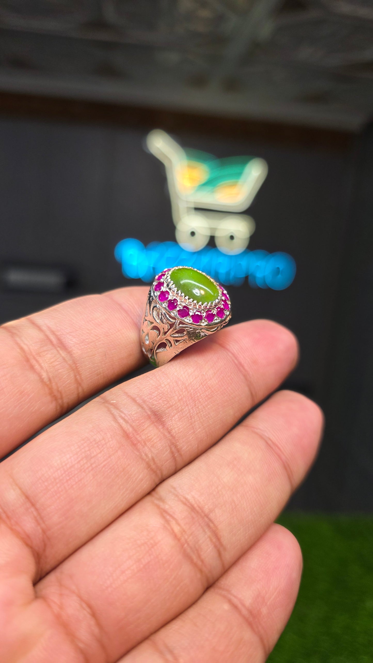 Premium Quality Old Mine Hussani Feroza Ring