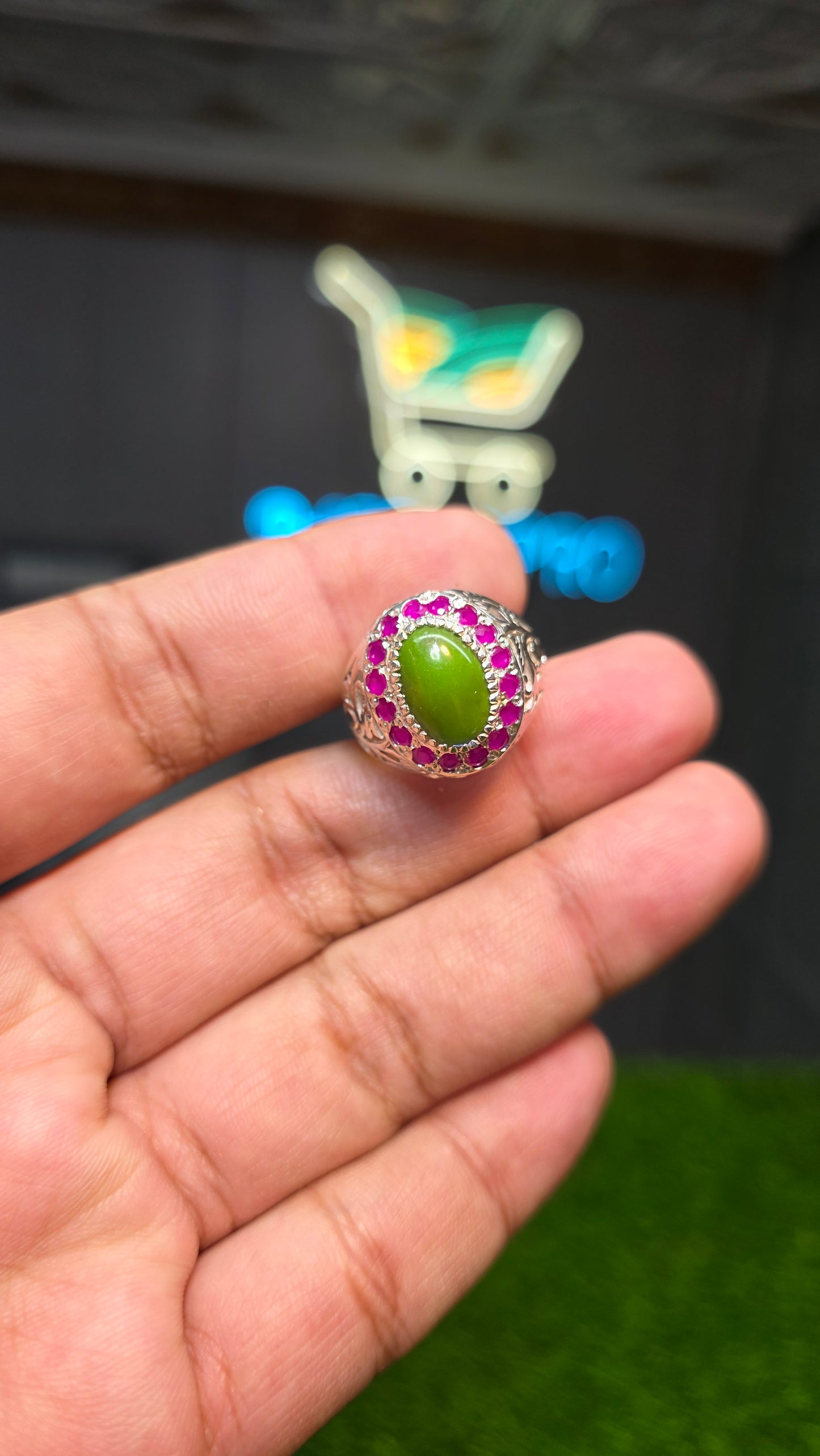 Premium Quality Old Mine Hussani Feroza Ring