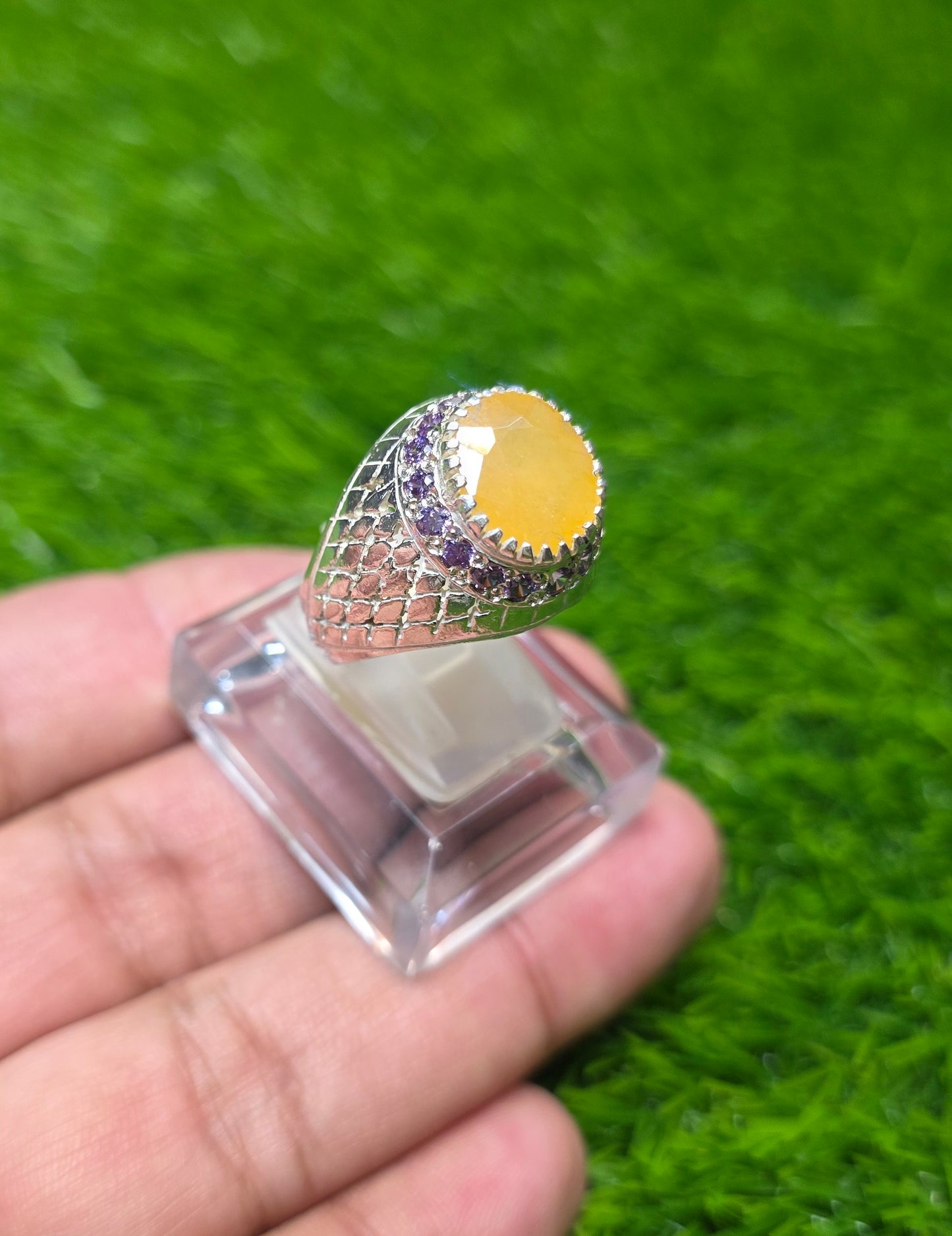 Premium Quality Pukhraj Ring