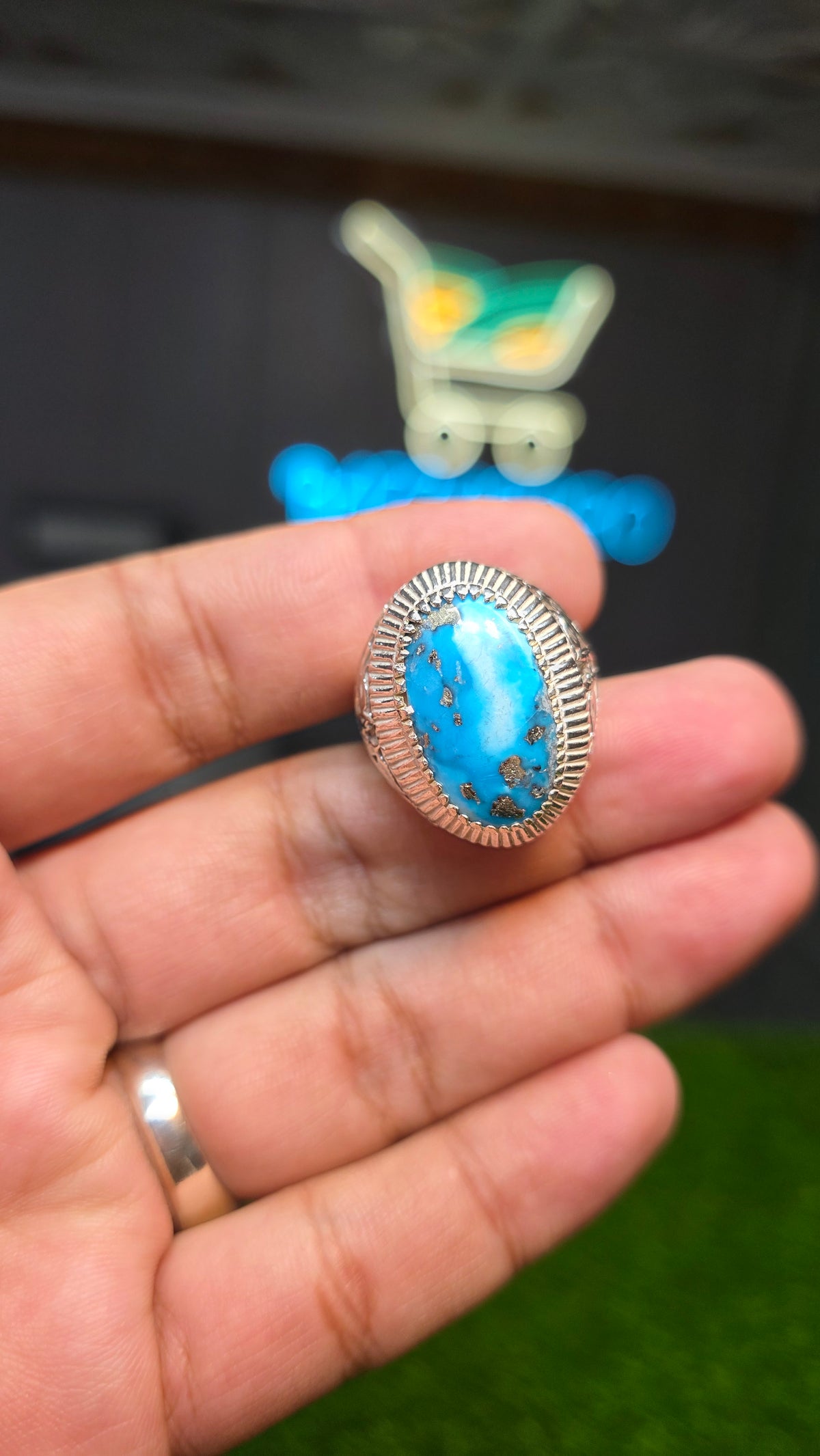 Premium Quality Feroza Ring