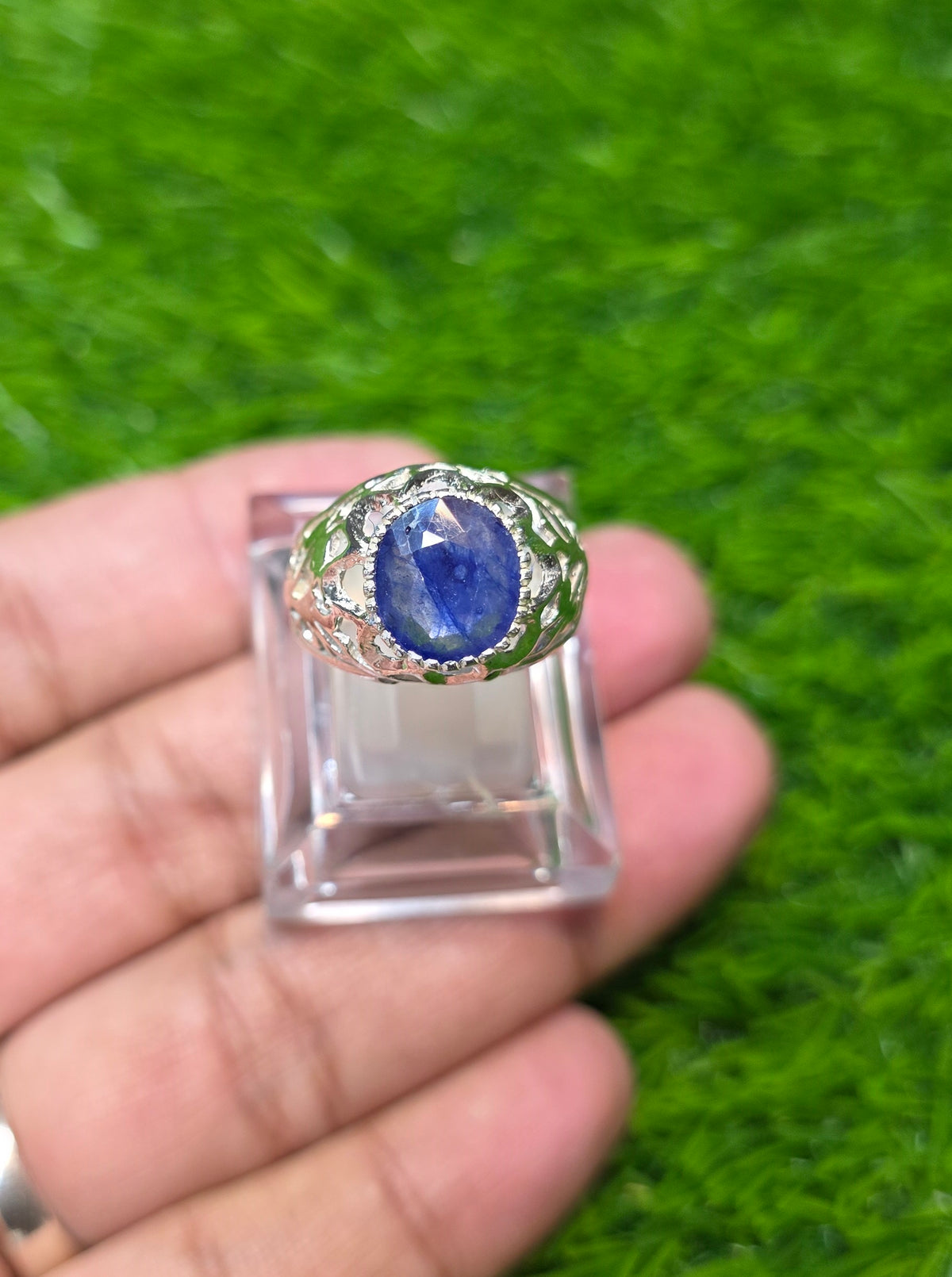 Premium Quality Neelam Ring