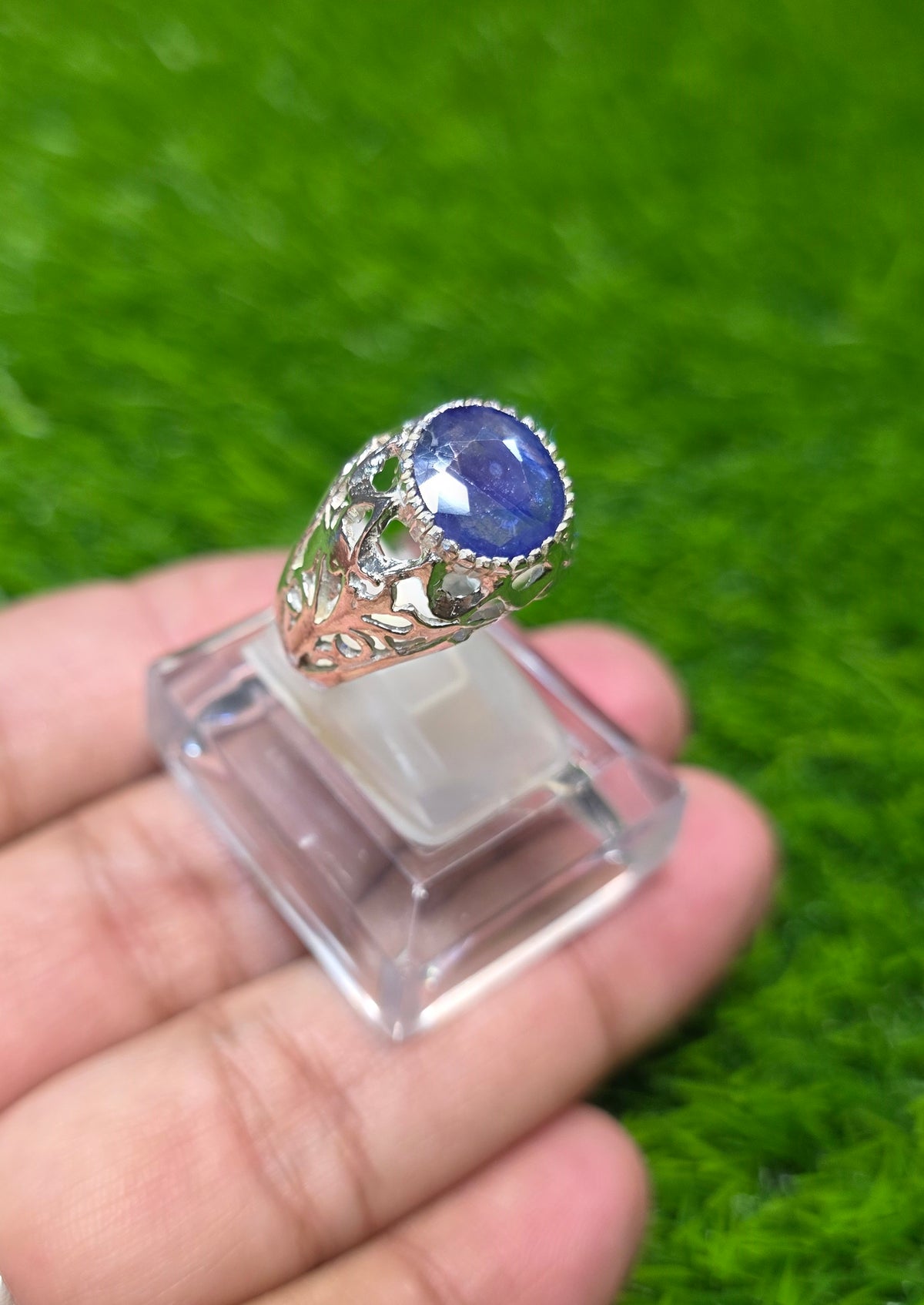 Premium Quality Neelam Ring