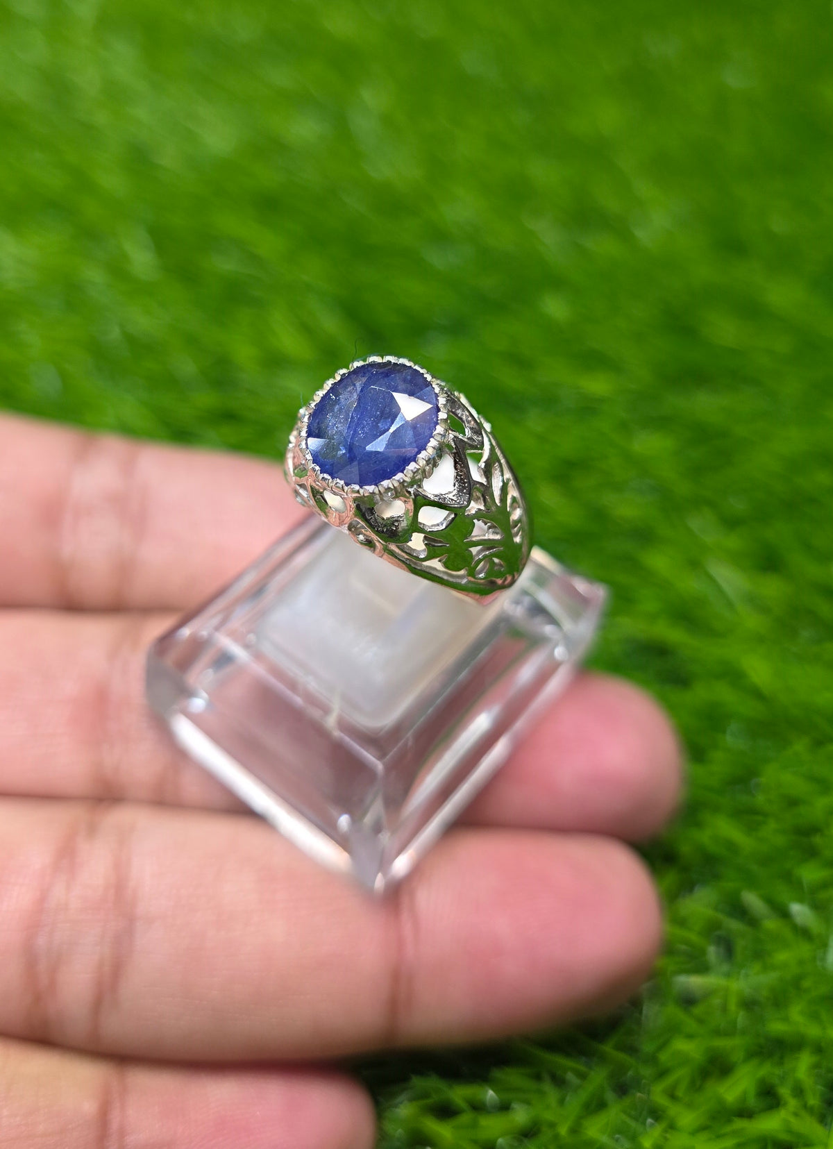 Premium Quality Neelam Ring