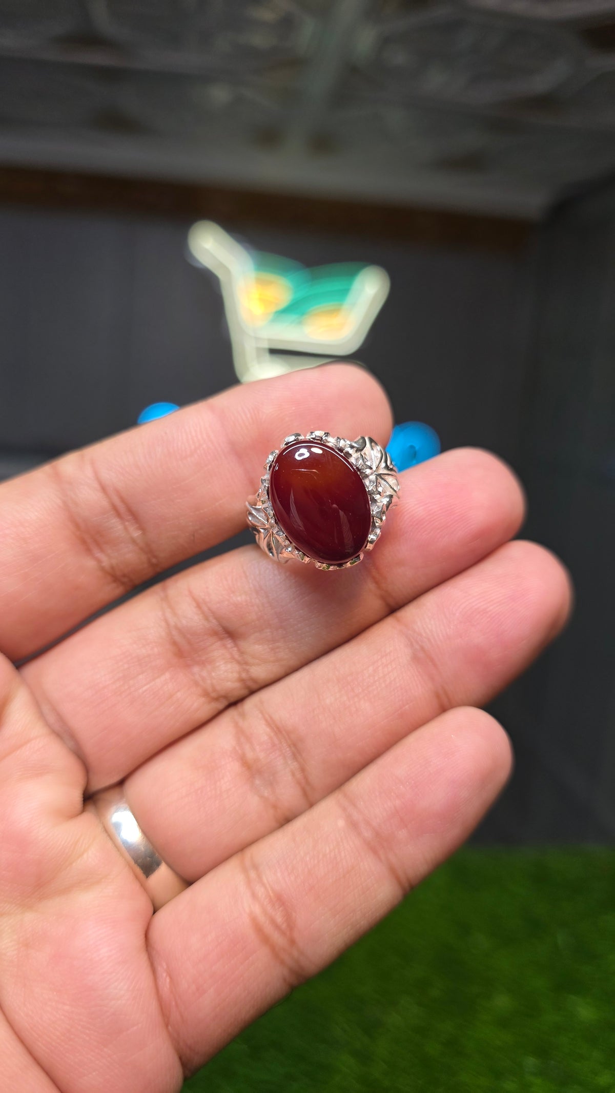 Premium Quality Yamni Aqeeq Ring
