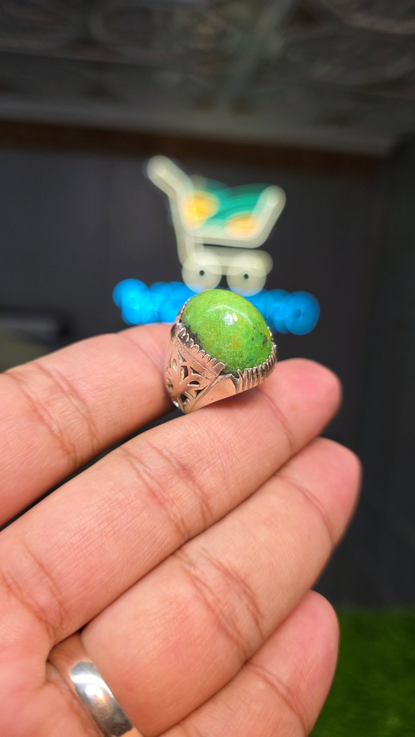 Premium Quality Old Mine Hussani Feroza Ring