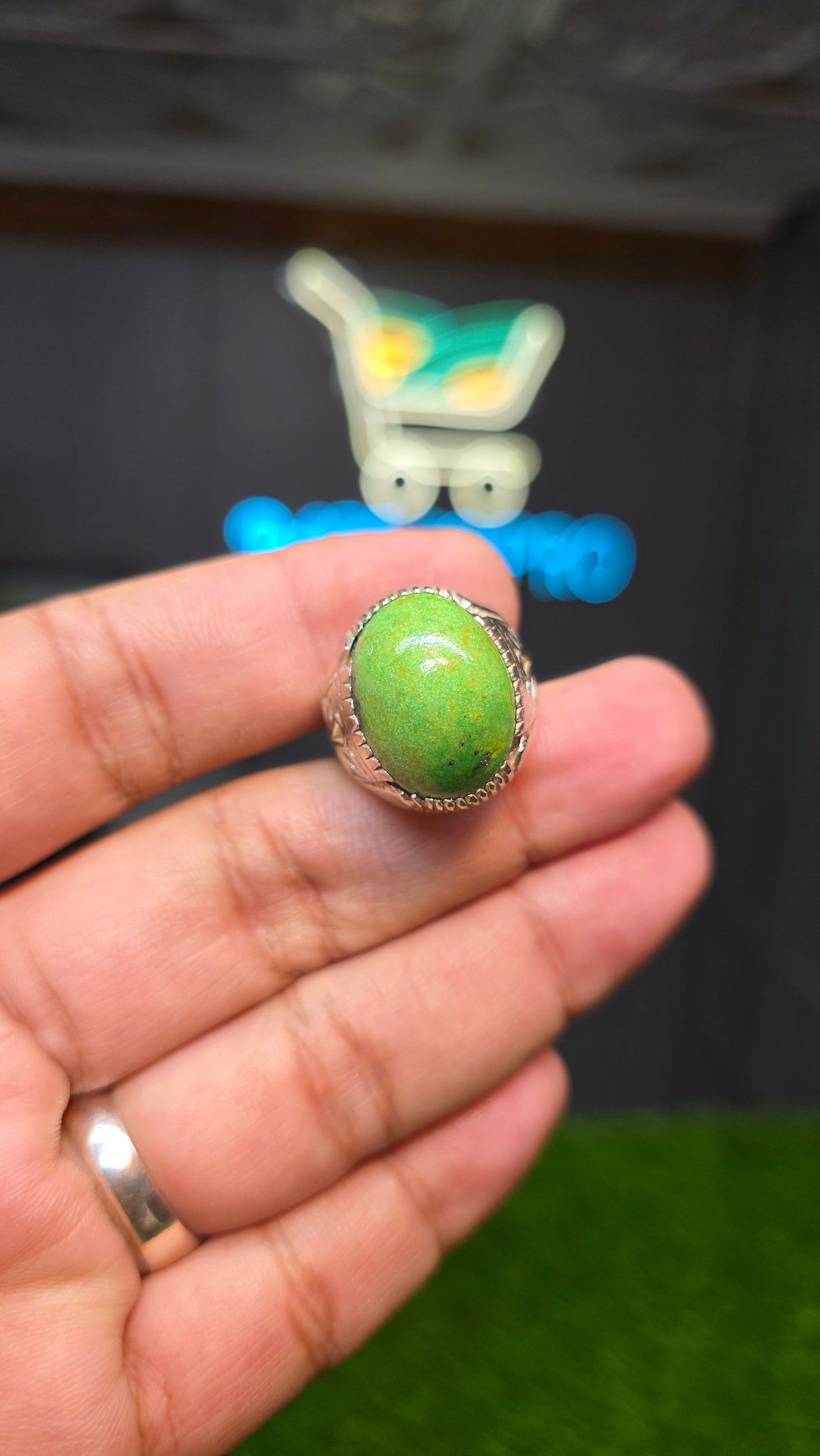 Premium Quality Old Mine Hussani Feroza Ring