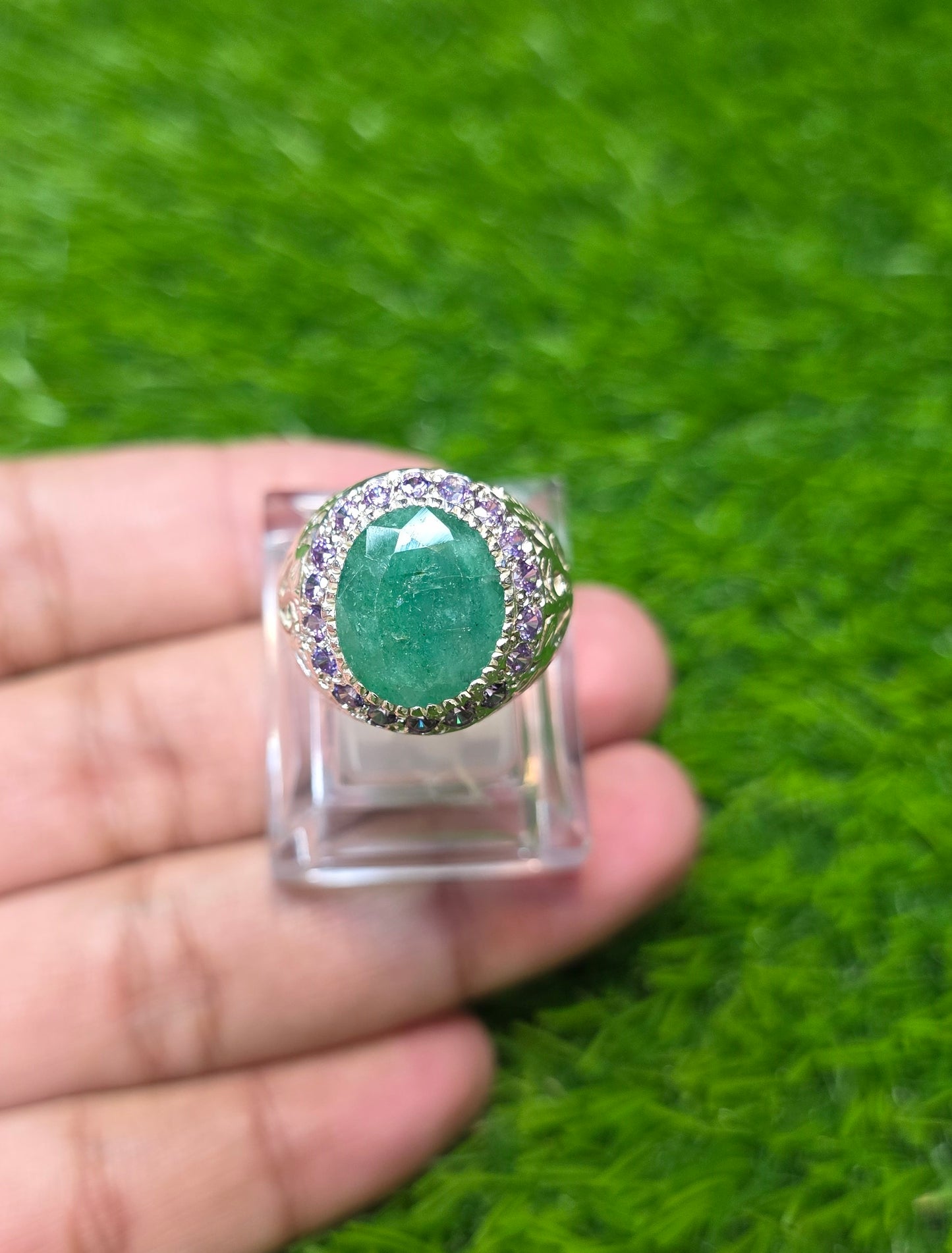 Premium Quality Zamurd Ring