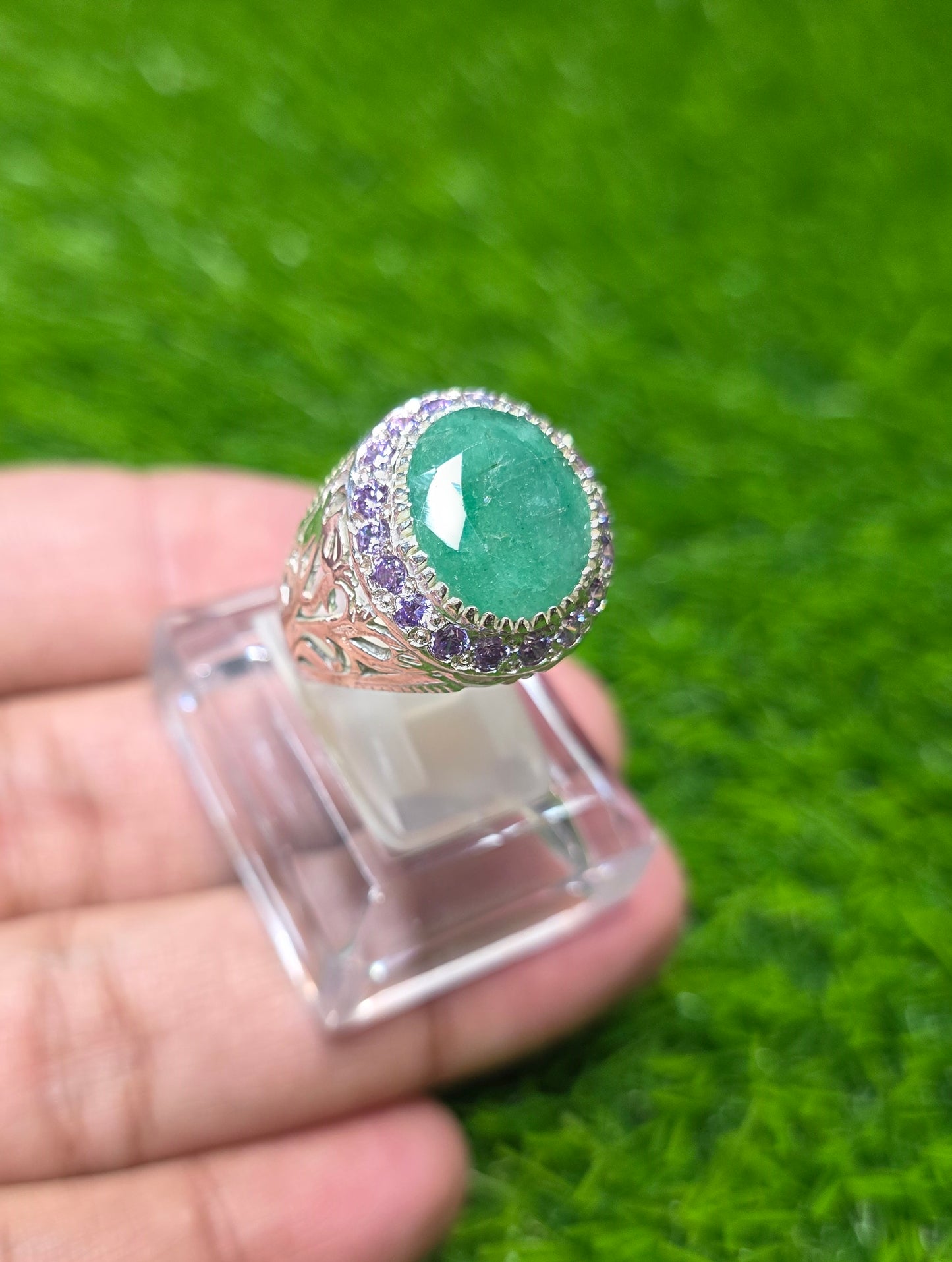 Premium Quality Zamurd Ring