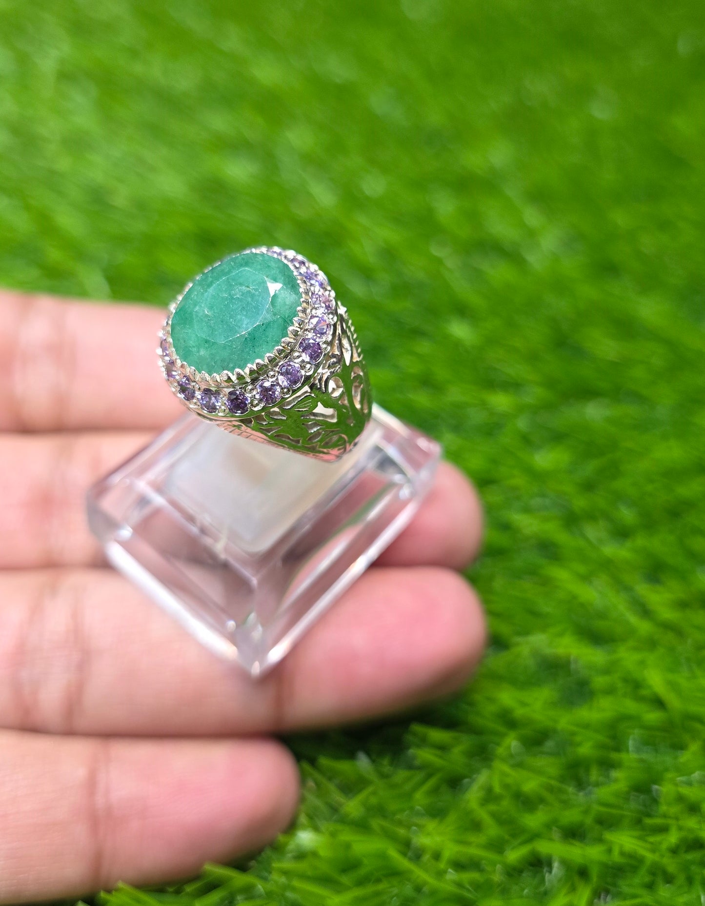 Premium Quality Zamurd Ring