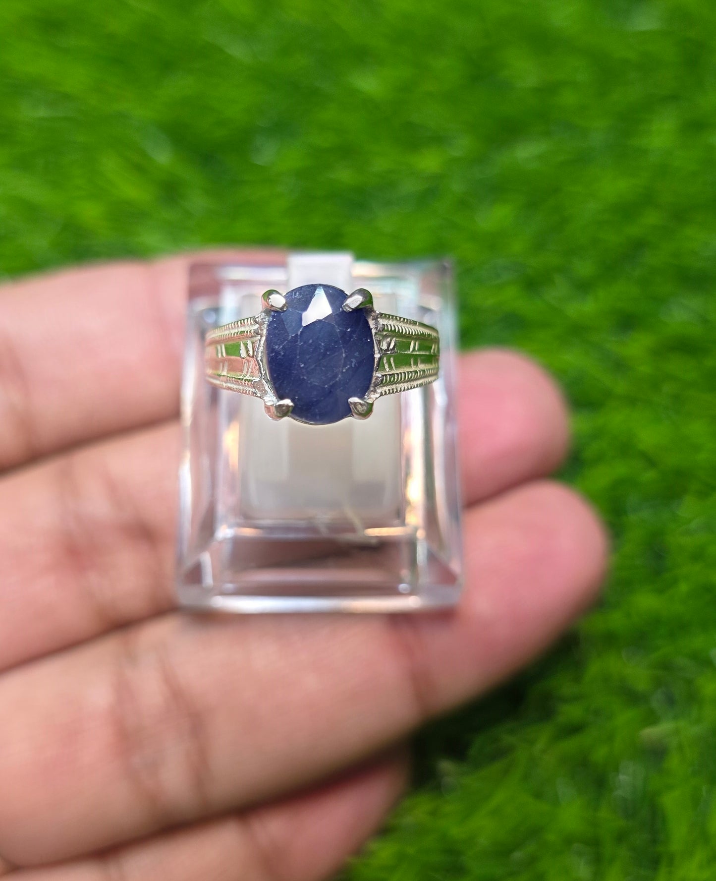 Premium Quality Neelam Ring