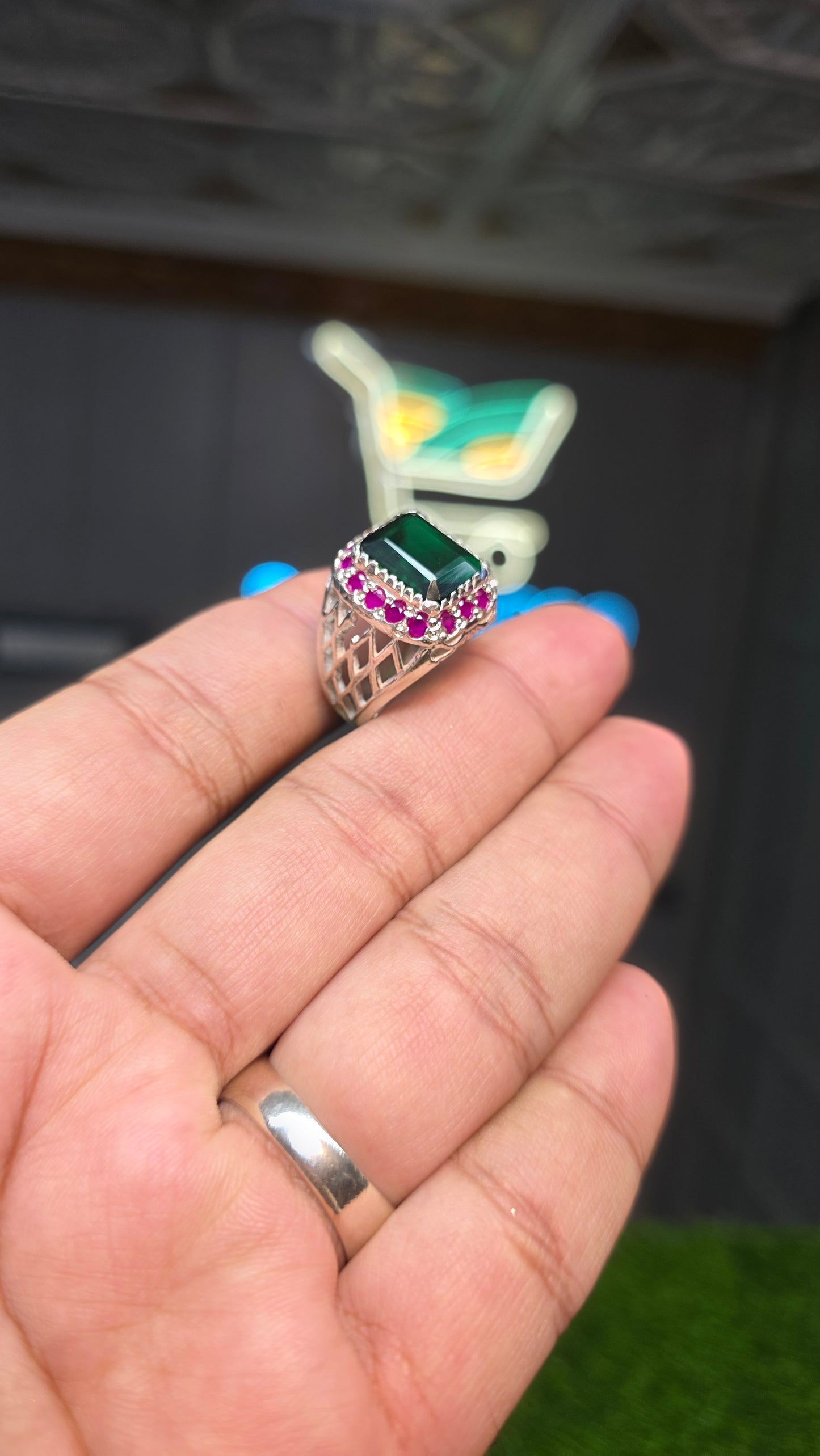 Premium Quality Gilson Zamurd Ring