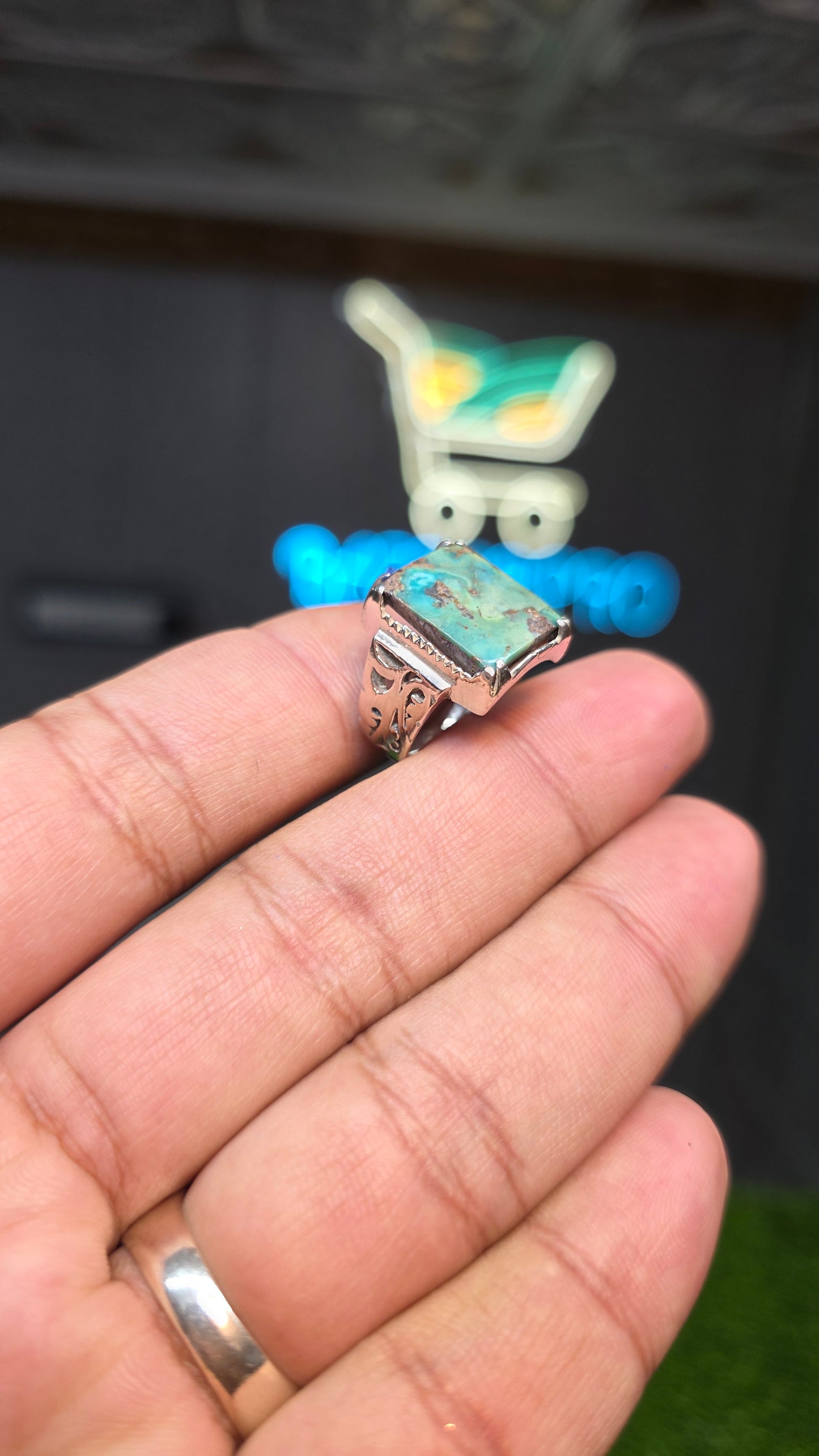 Premium Quality Feroza Ring