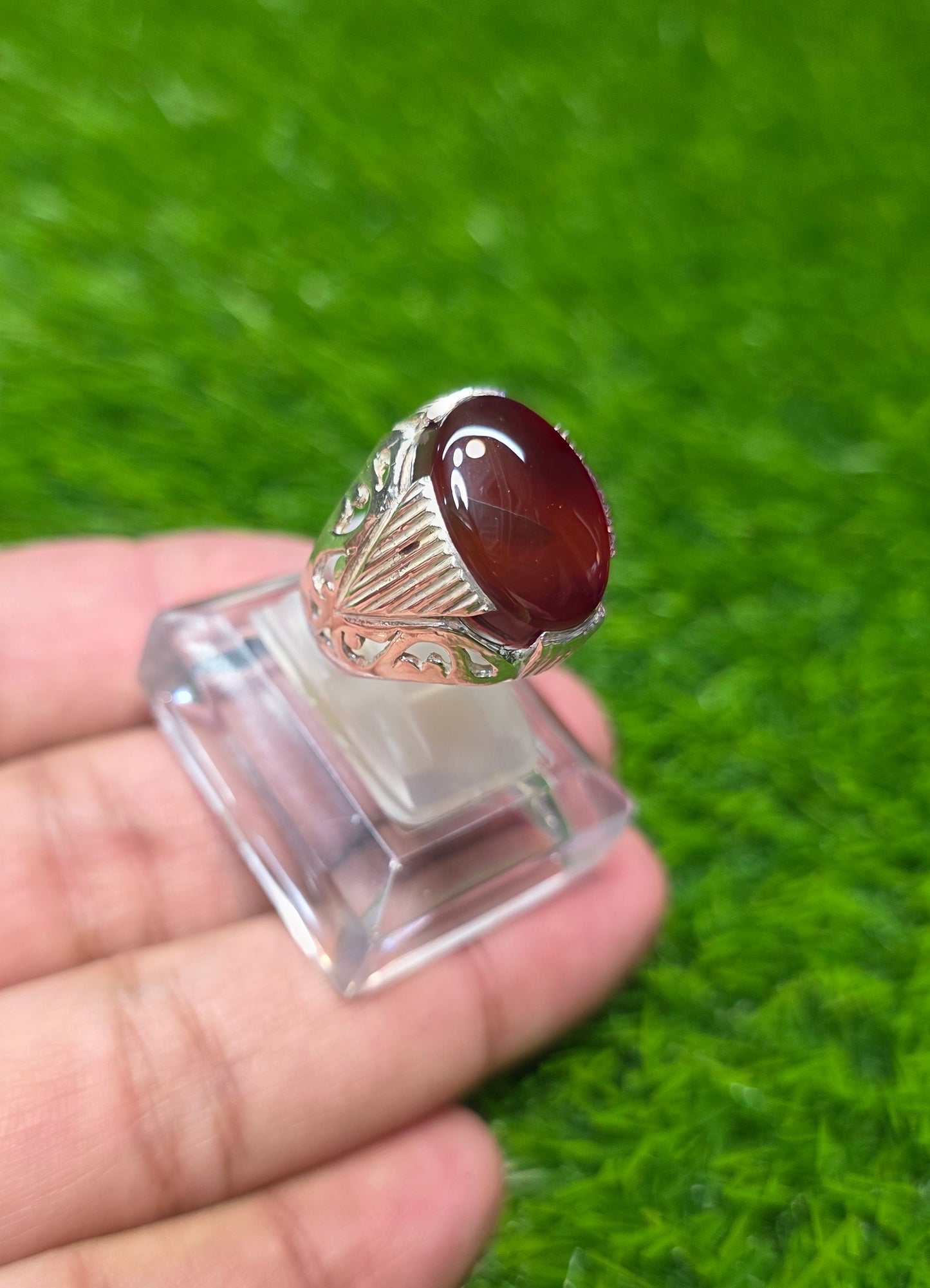 Premium Quality Yamni Aqeeq Ring