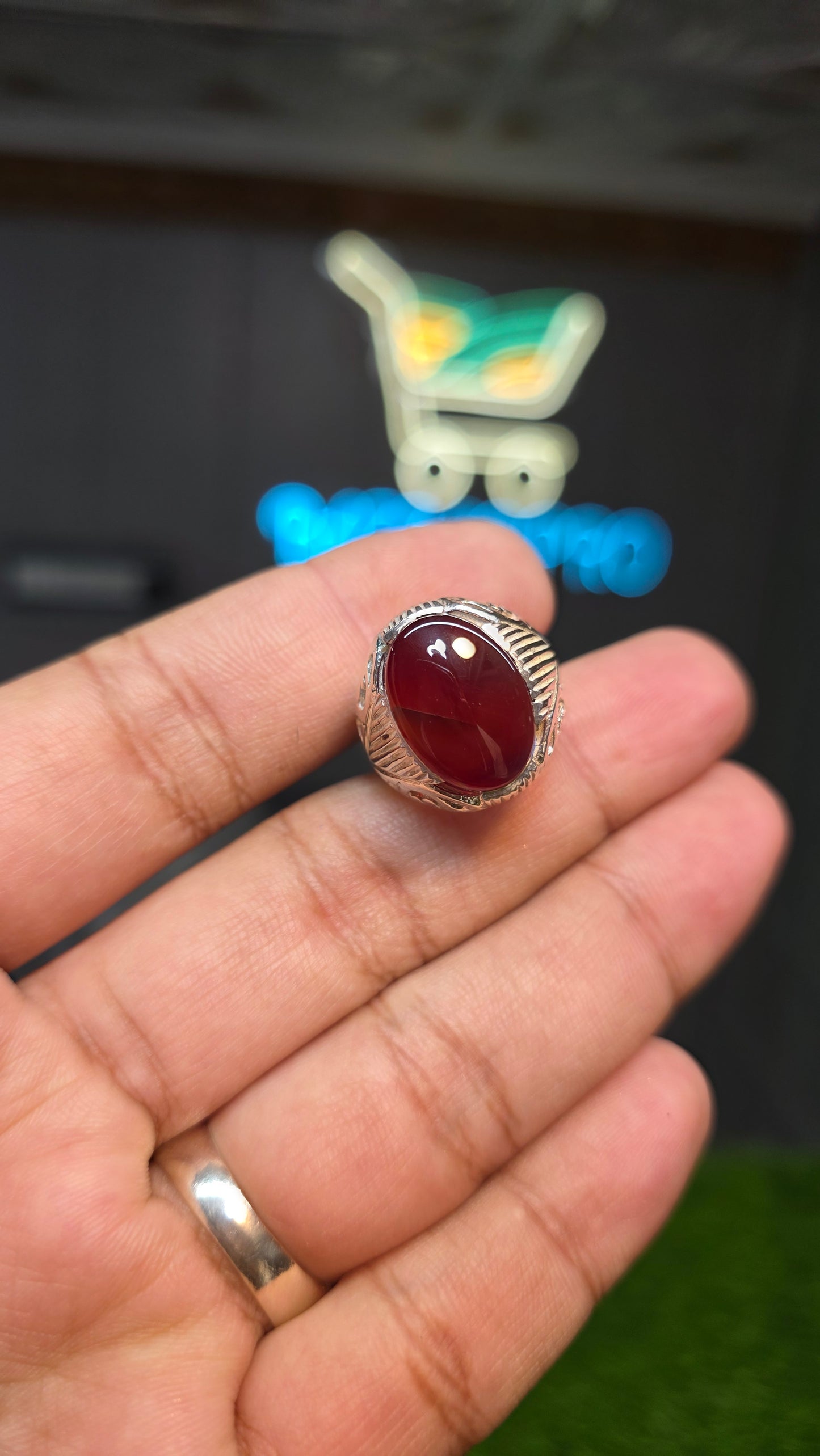 Premium Quality Yamni Aqeeq Ring