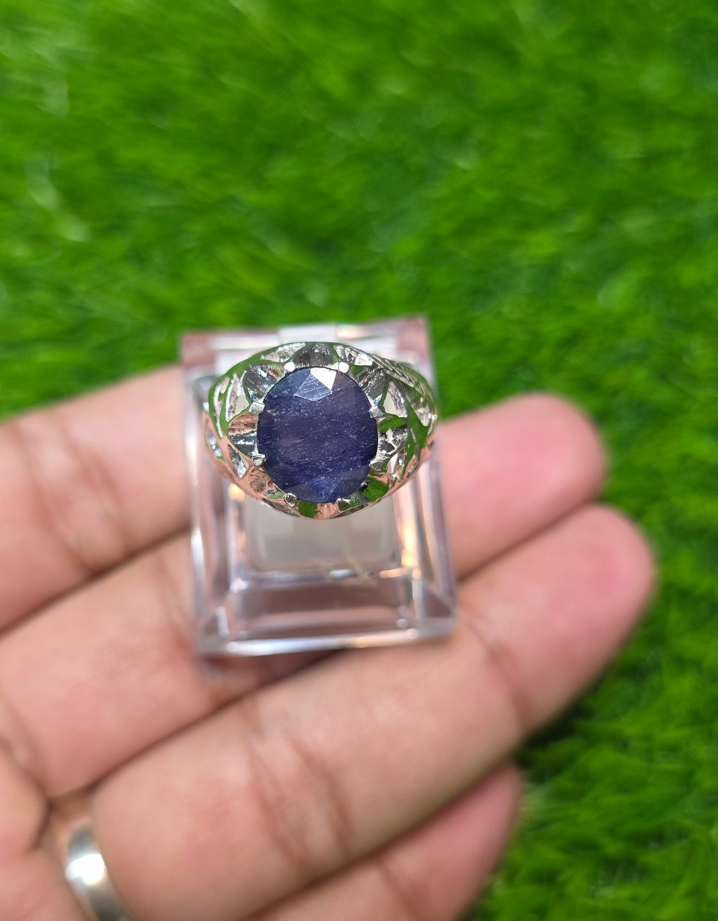 Premium Quality Neelam Ring