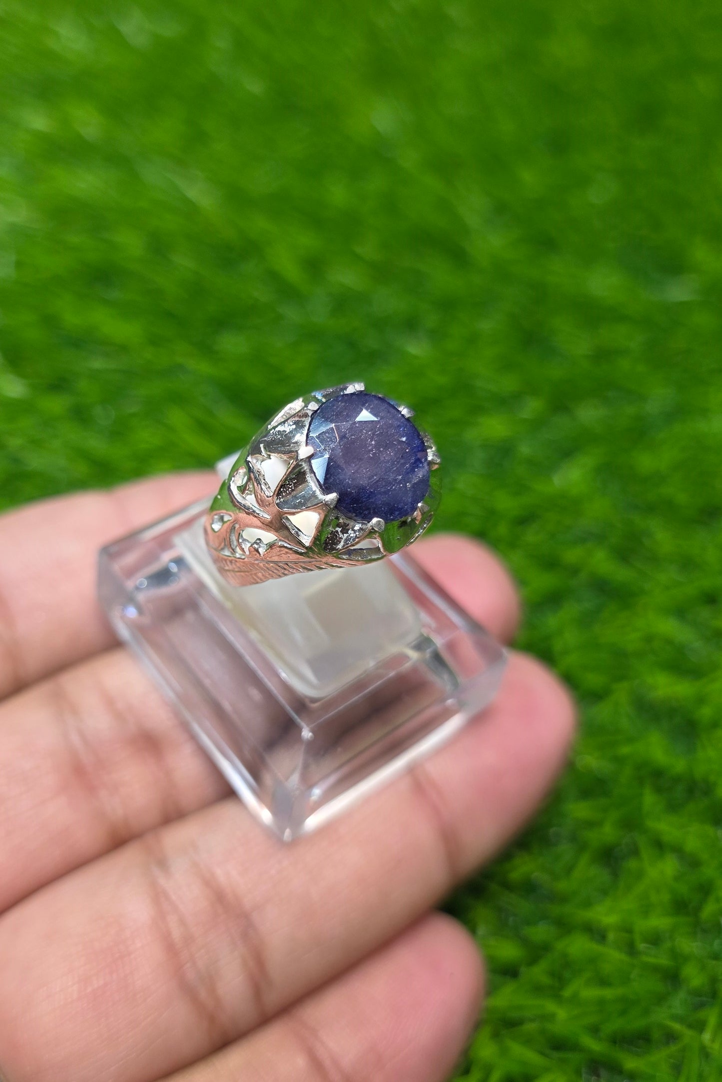 Premium Quality Neelam Ring