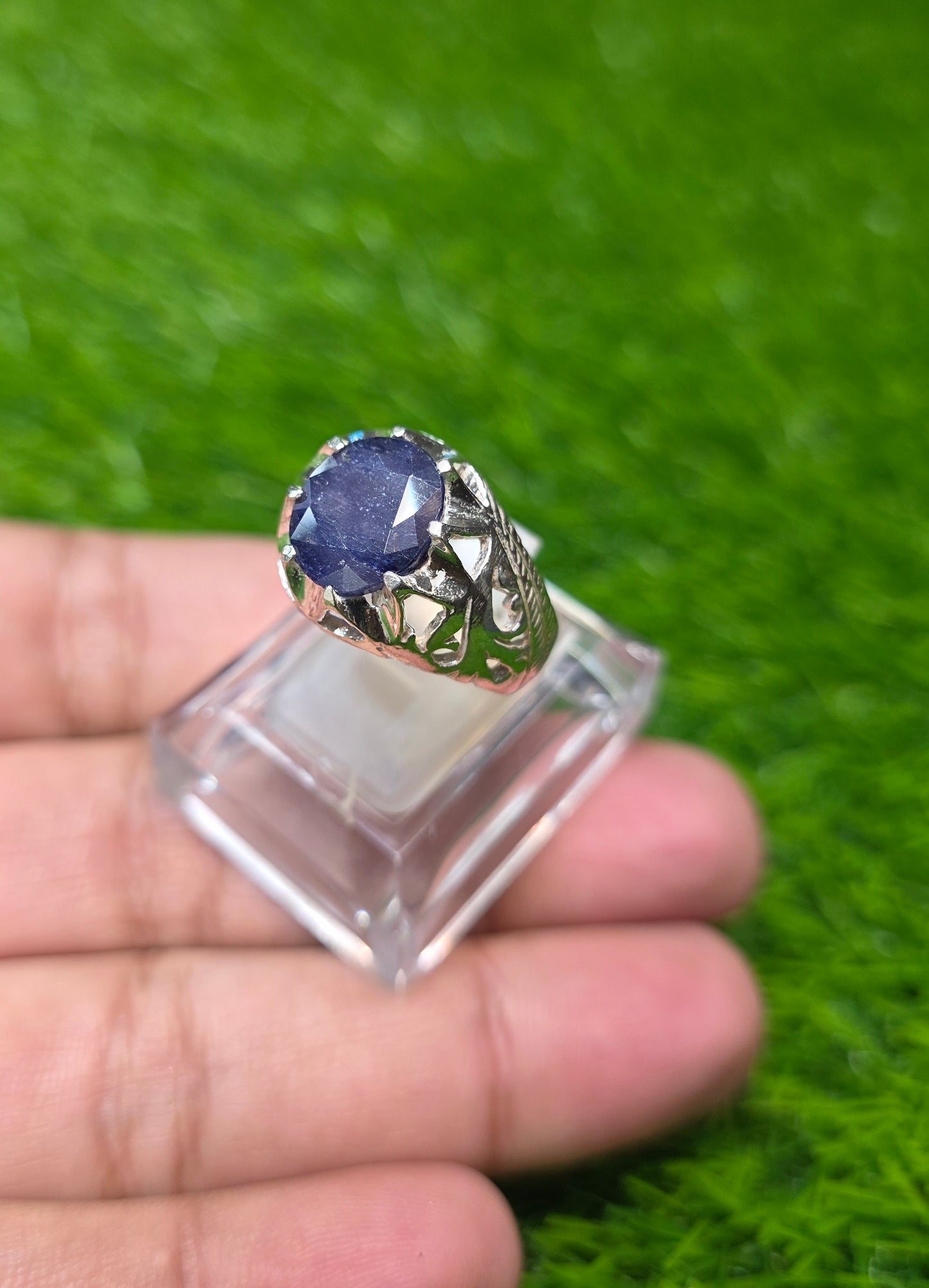 Premium Quality Neelam Ring