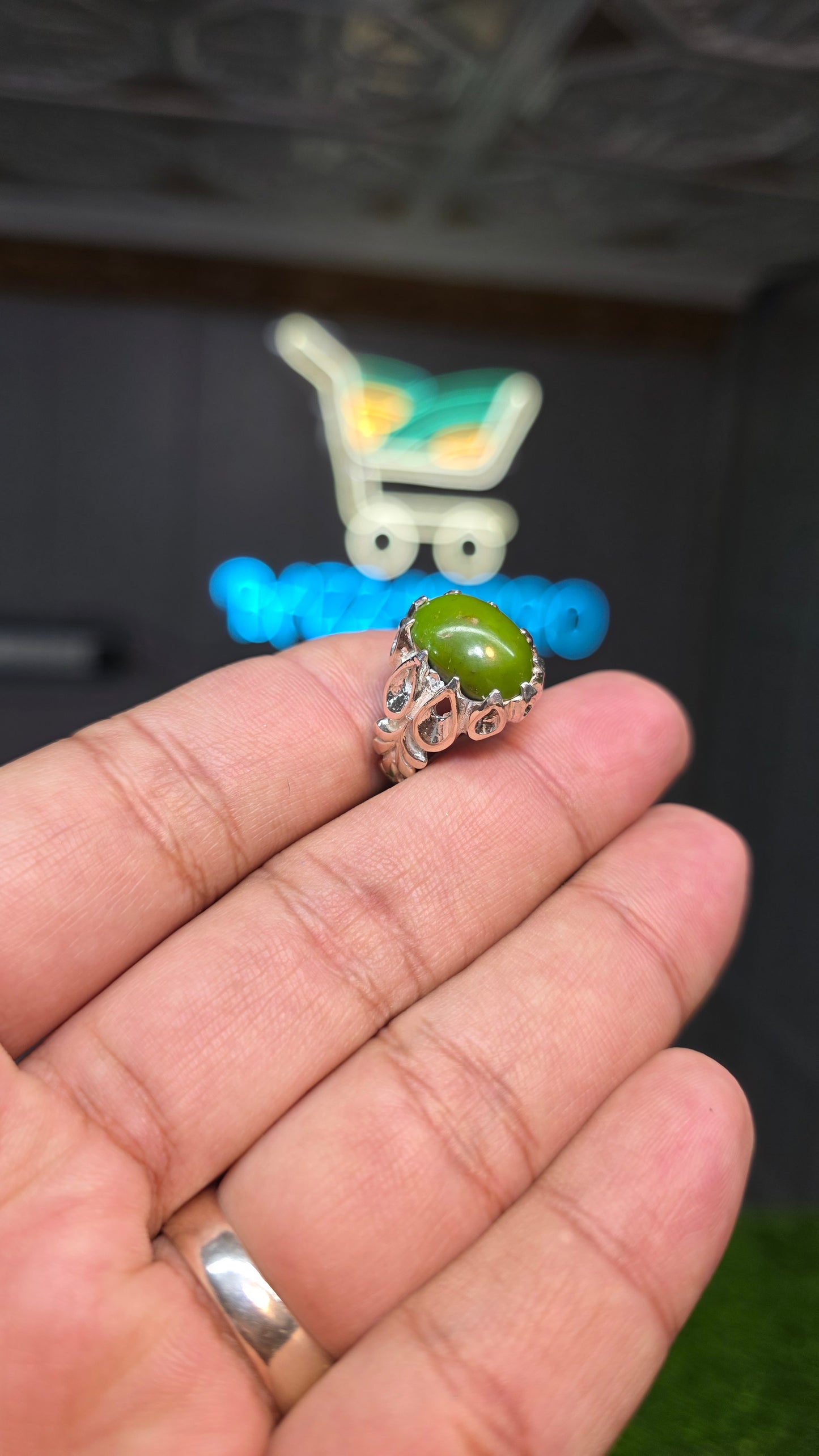 Premium Quality Old Mine Hussani Feroza Ring
