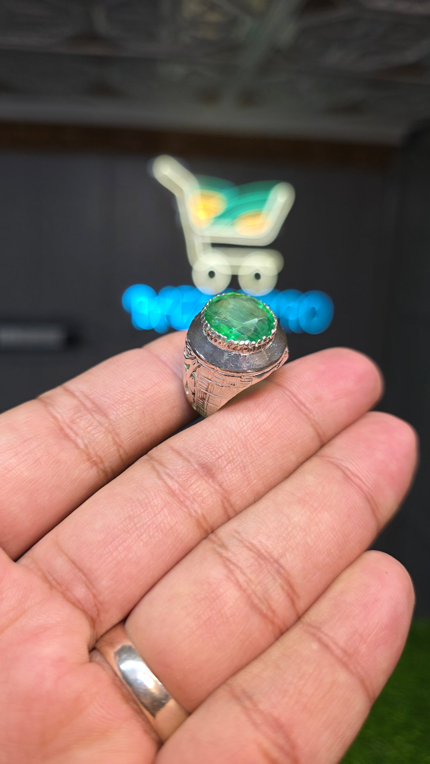 Premium Quality Gilson Zamurd Ring