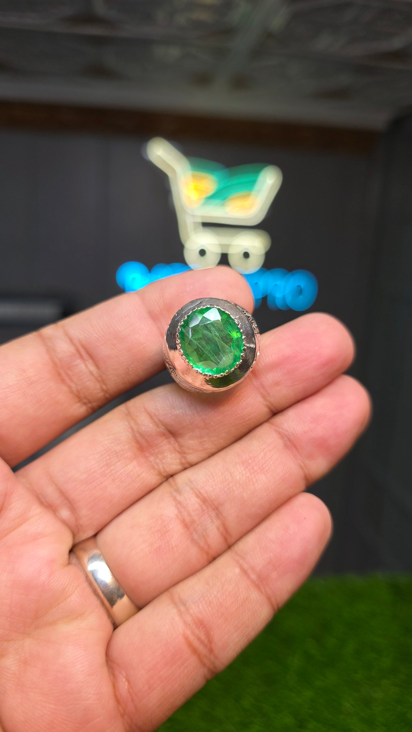 Premium Quality Gilson Zamurd Ring