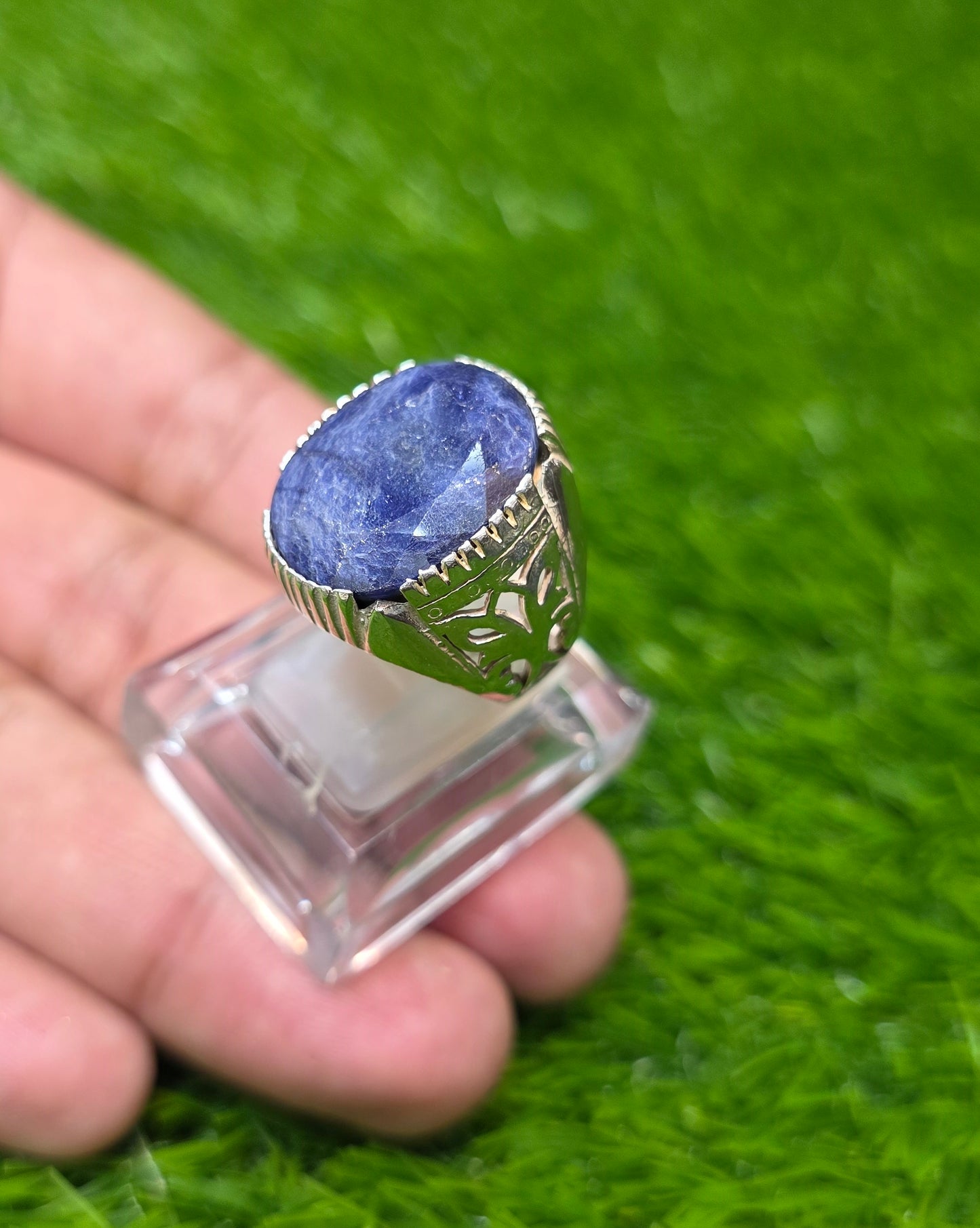 Premium Quality Neelam Ring