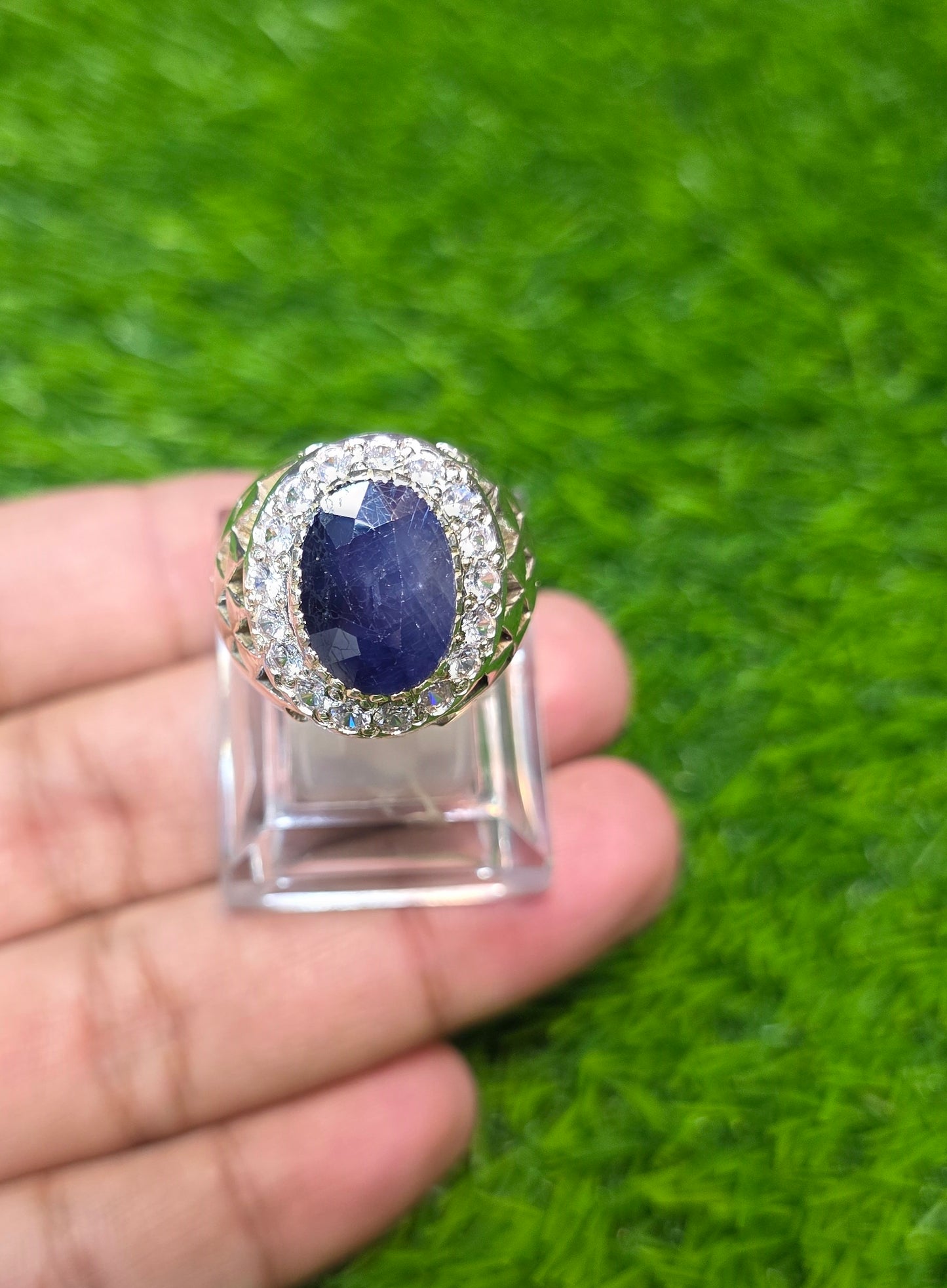 Premium Quality Neelam Ring