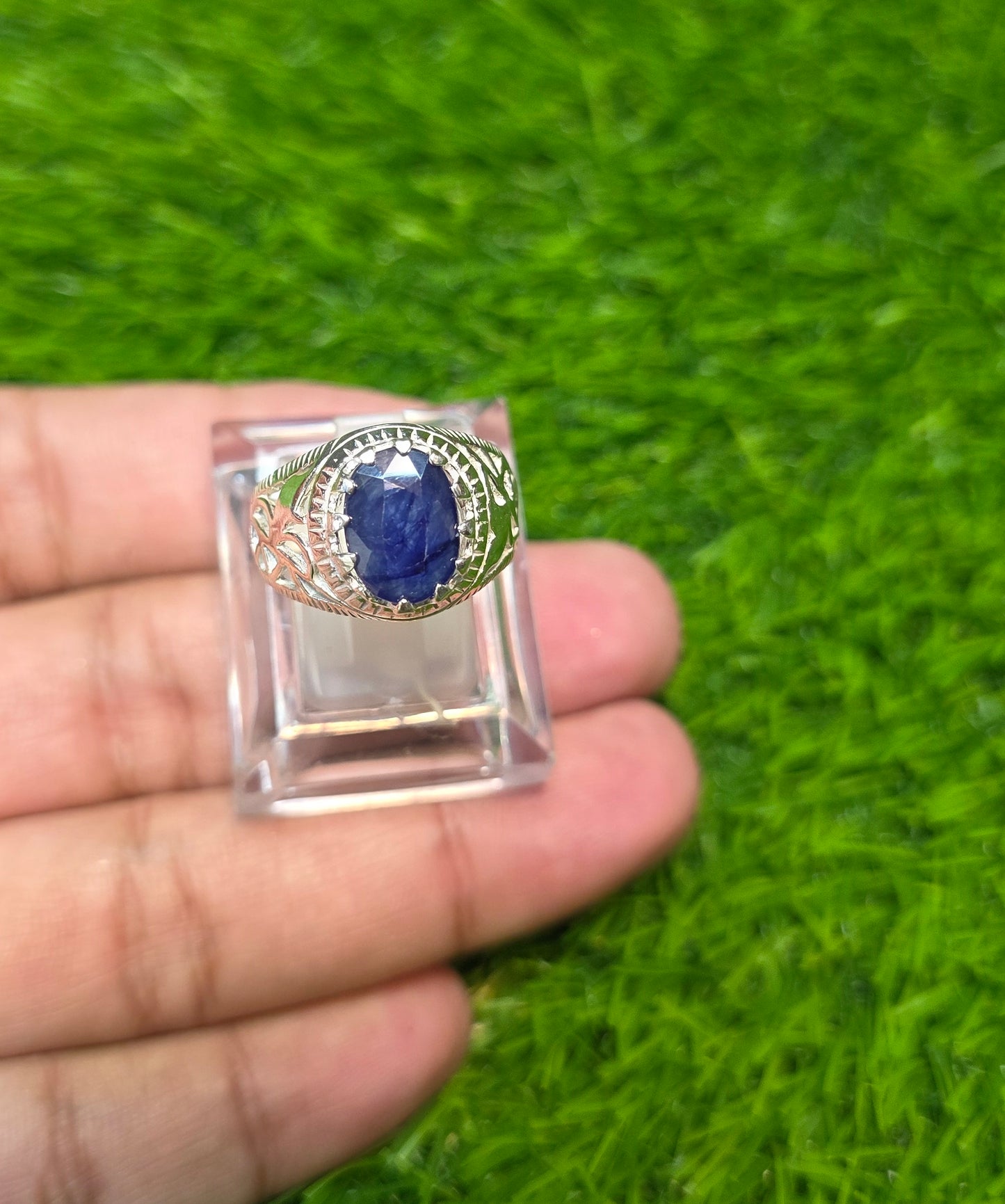Premium Quality Neelam Ring