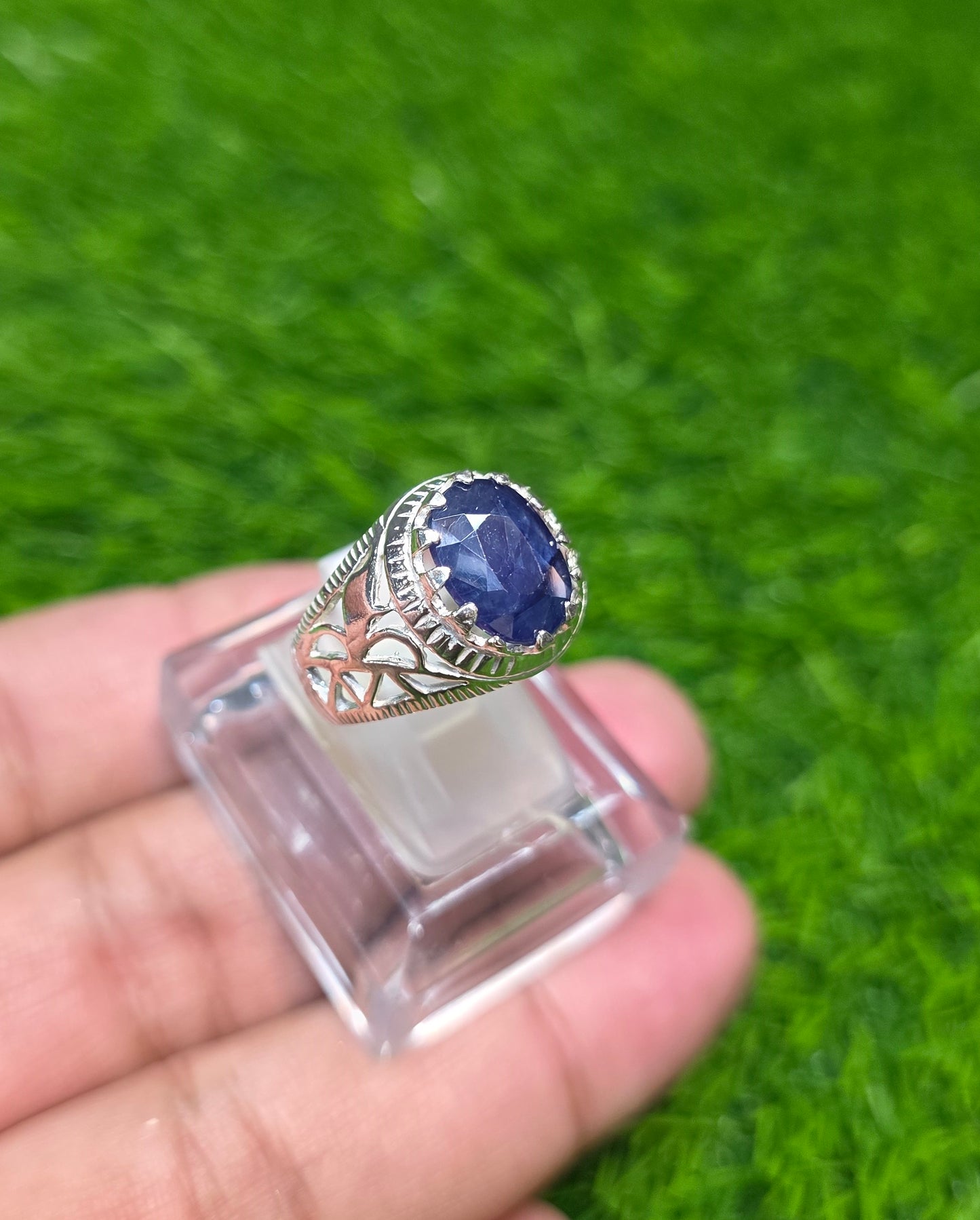 Premium Quality Neelam Ring