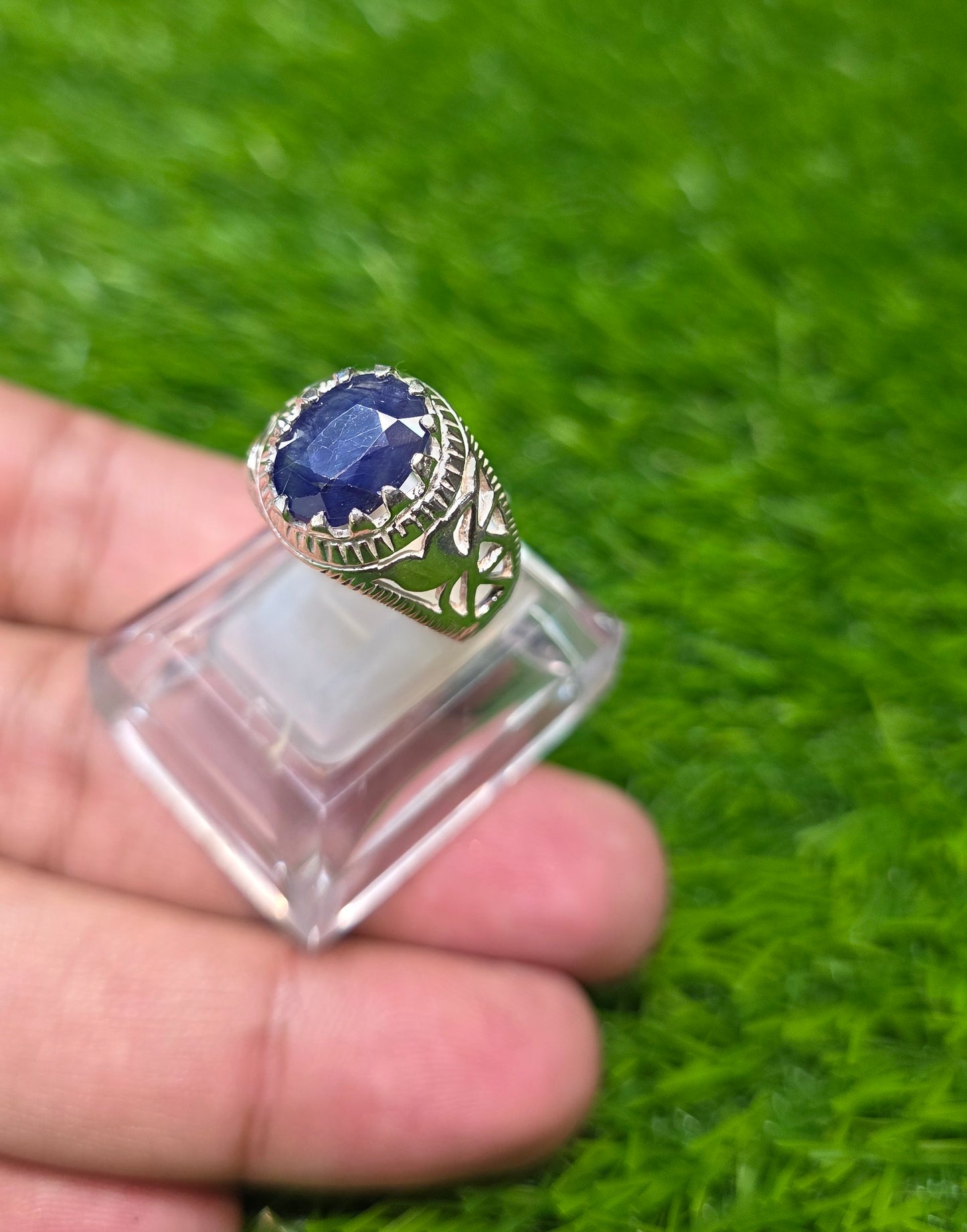 Premium Quality Neelam Ring