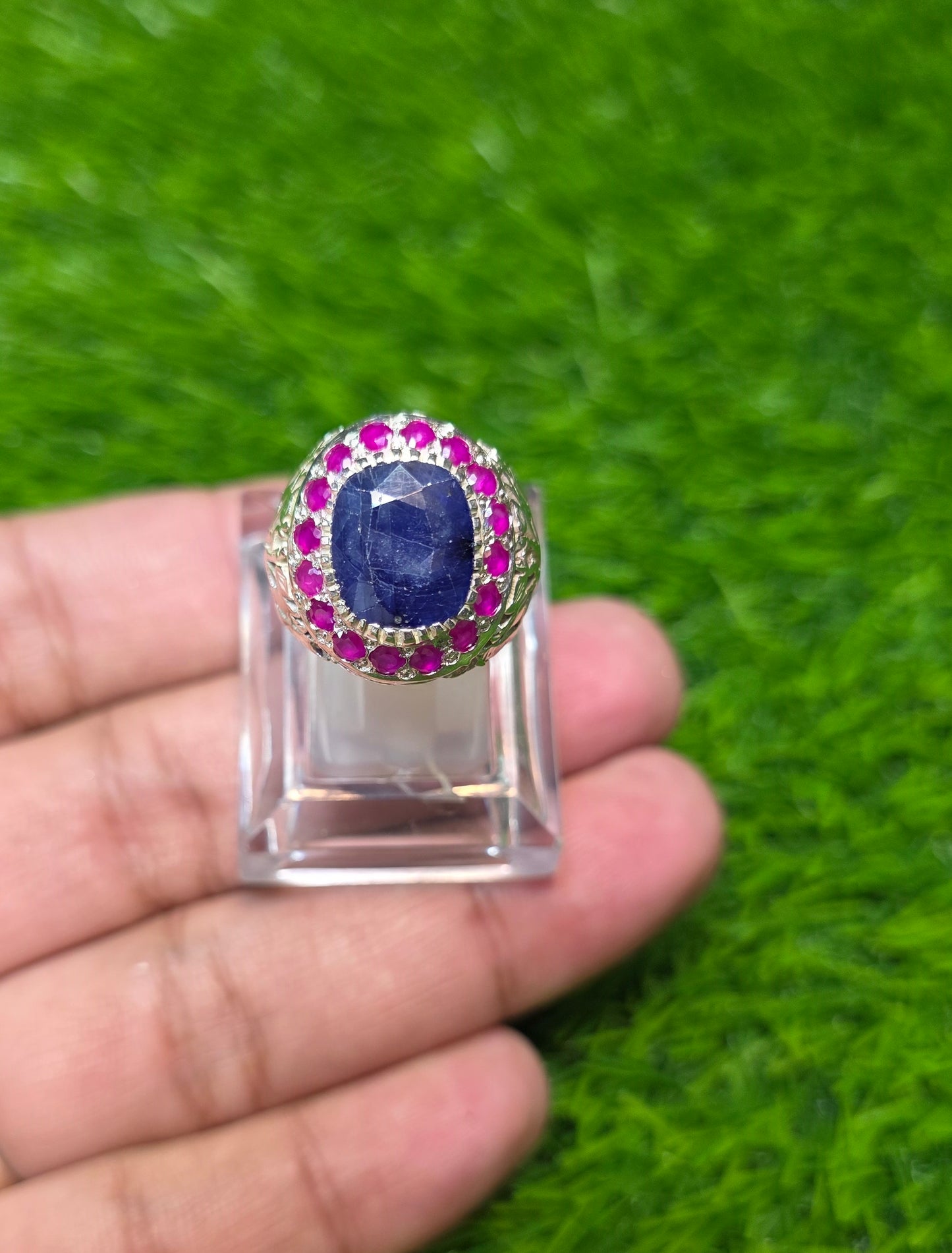Premium Quality Neelam Ring