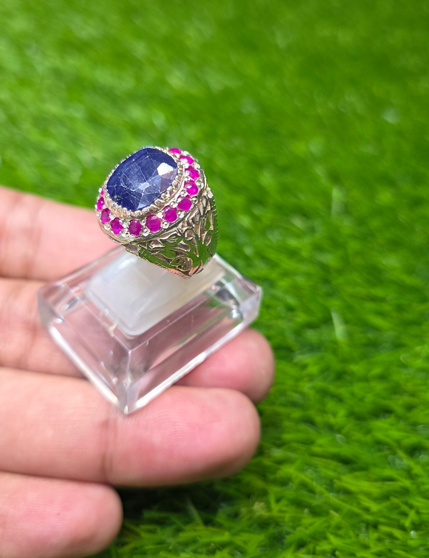 Premium Quality Neelam Ring
